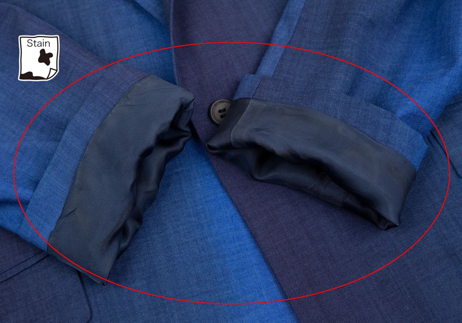 Issey Miyake Wool Gradient 1-Button Jacket in Blue Size 4 Size US XL / EU 56 / 4 - 9 Thumbnail
