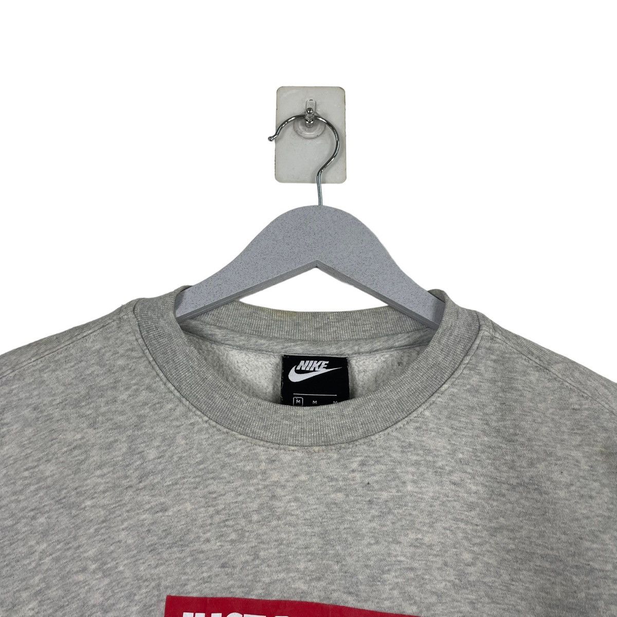 Nike 💥NIKE JDI BOX LOGO CREWNECK SWEATSHIRT Size US M / EU 48-50 / 2 - 4 Thumbnail