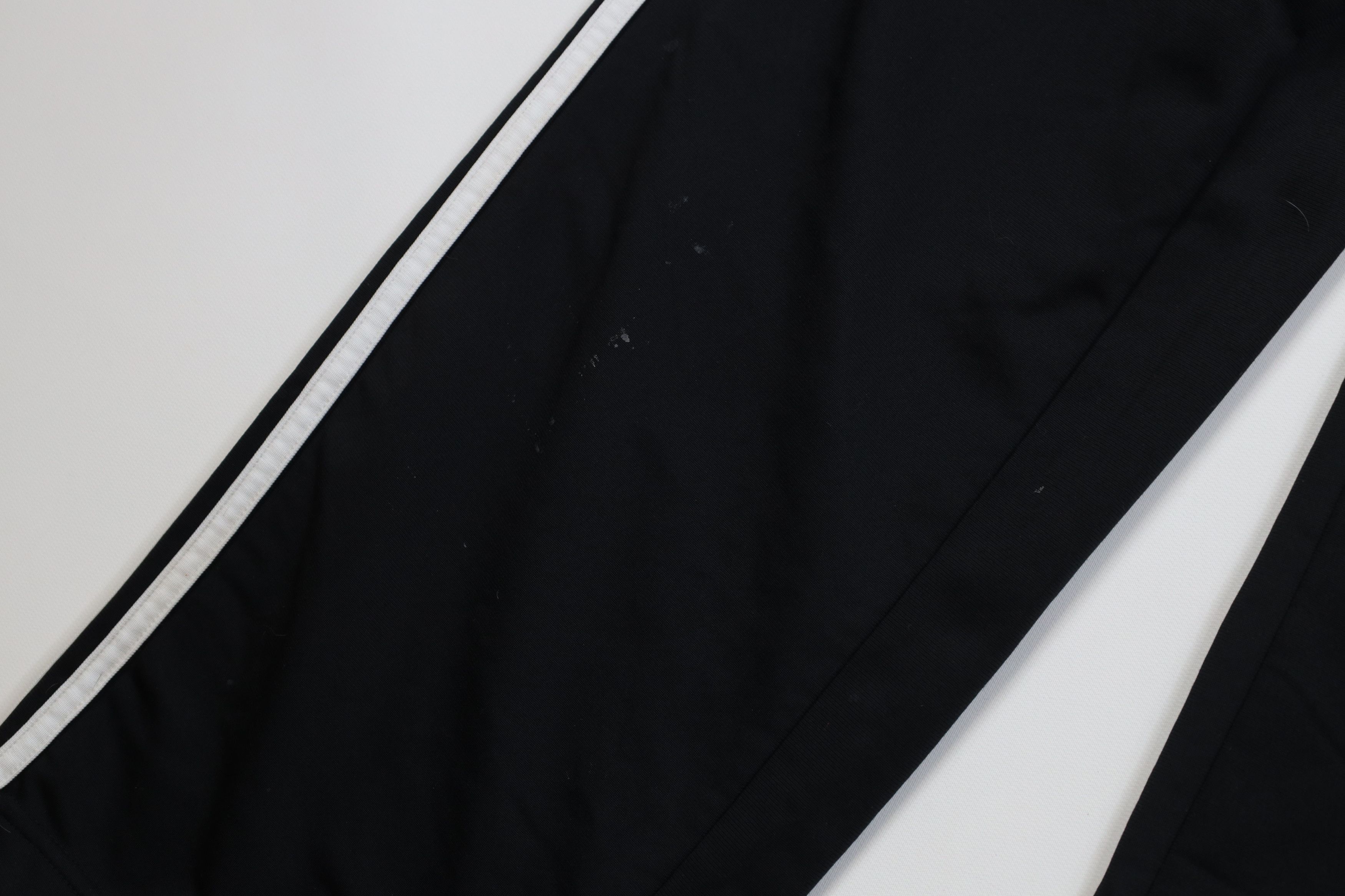 Adidas Vintage Y2K Adidas Striped Wide Leg Sweatpants Pants Black Size US 34 / EU 50 - 6 Thumbnail