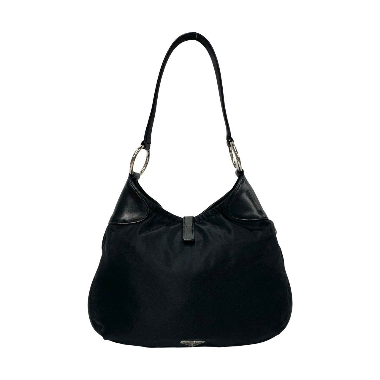 Prada Prada Tessuto Shoulder Bag Canvas Crossbody Bag in Very Good Condition Size ONE SIZE - 1 Thumbnail
