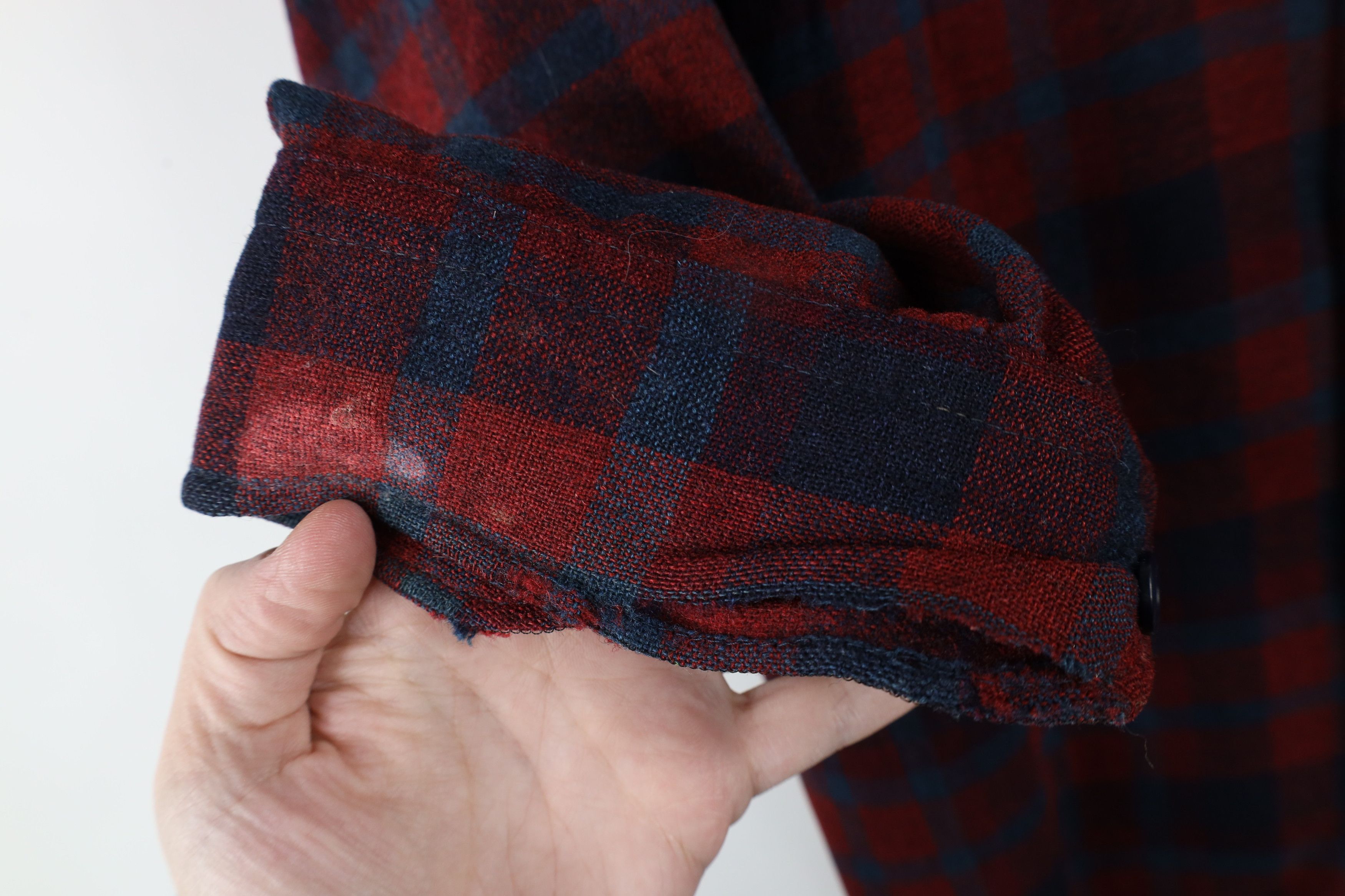 Pendleton × Vintage Vintage 70s Pendleton Wool Collared Board Button Shirt USA Size US M / EU 48-50 / 2 - 7 Thumbnail