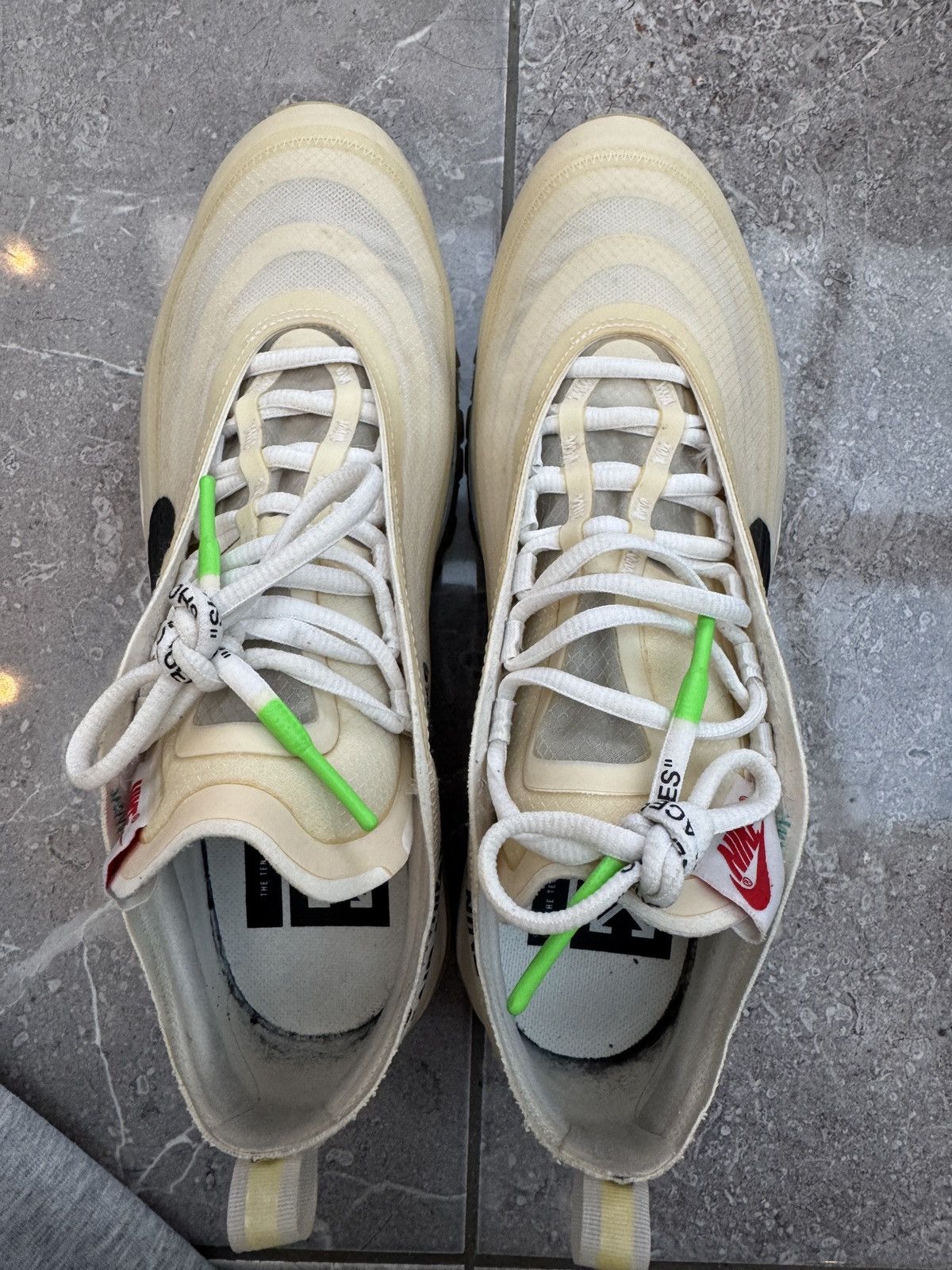 Nike × Off-White Nike x Off-White Air Max 97 Size US 10 / EU 43 - 17 Thumbnail