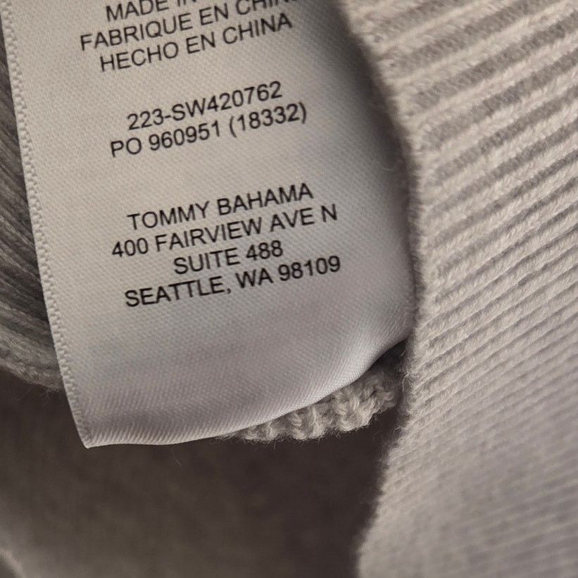Tommy Bahama Tommy Bahama Bonita Dolman Sleeve Grey Knit Top - XL Size XL / US 12-14 / IT 48-50 - 7 Thumbnail