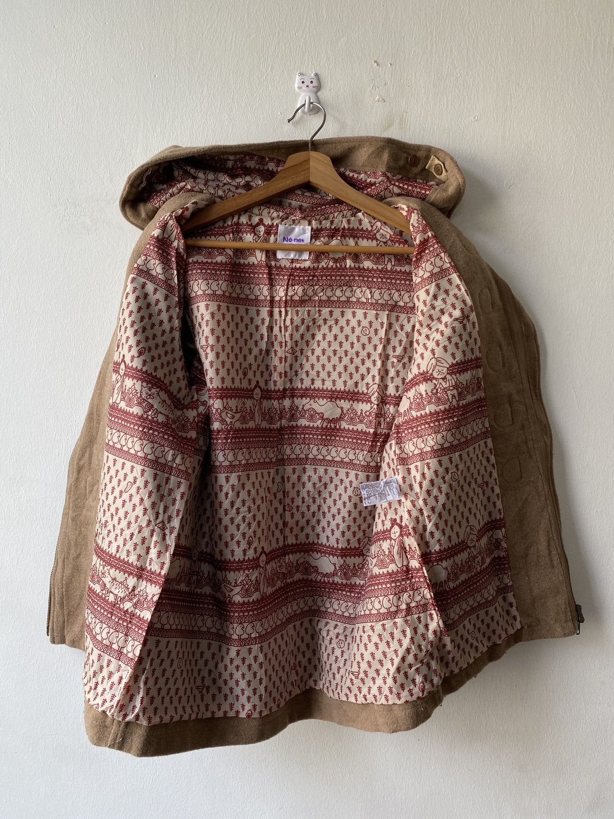 Issey Miyake Net-net Japan By Issey Miyake Wool Duffle Jacket Size US M / EU 48-50 / 2 - 9 Thumbnail