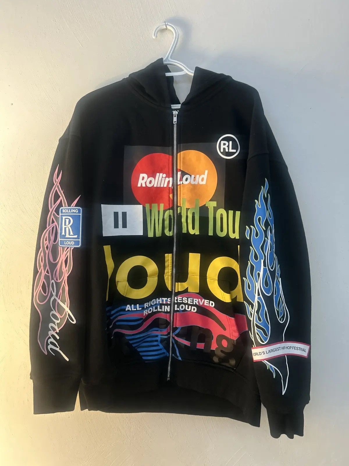 Rolling Loud Rolling loud miami 24 mastercard hoodie Vetement stye hoodie Size US XL / EU 56 / 4 - 1 Thumbnail