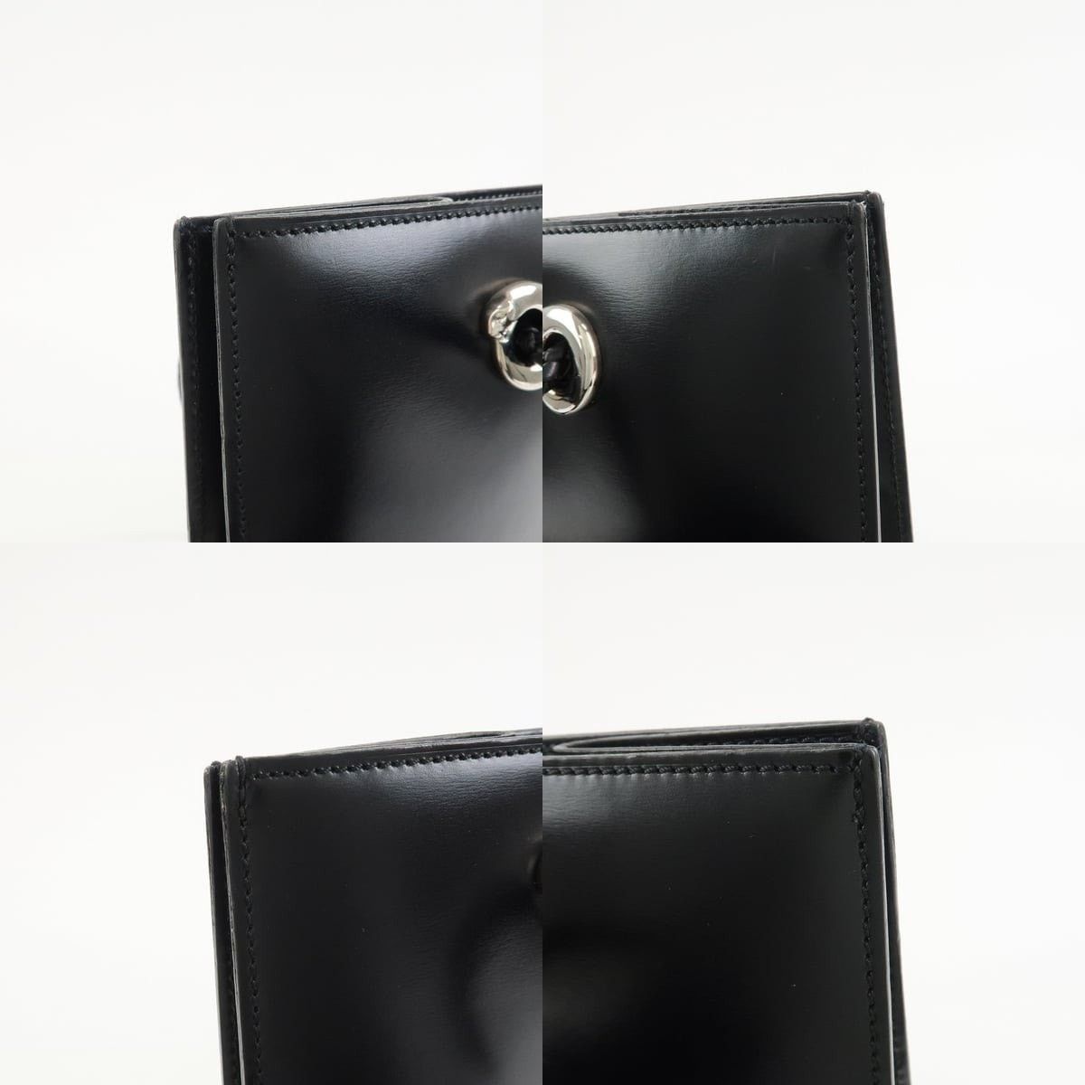 Cartier Cartier Leather Shoulder Tote Black Size ONE SIZE - 6 Thumbnail