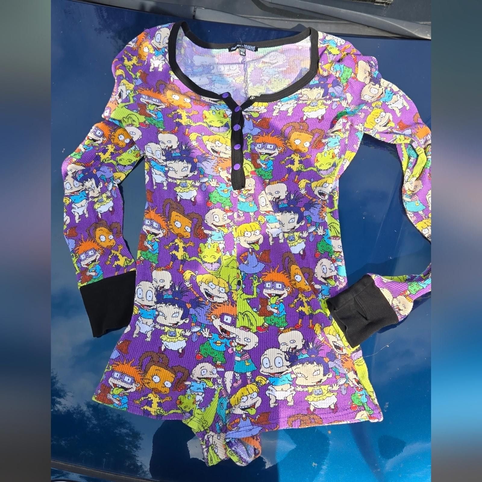 Nickelodeon Rugrats Cartoon Pajama Set Size ONE SIZE - 3 Thumbnail
