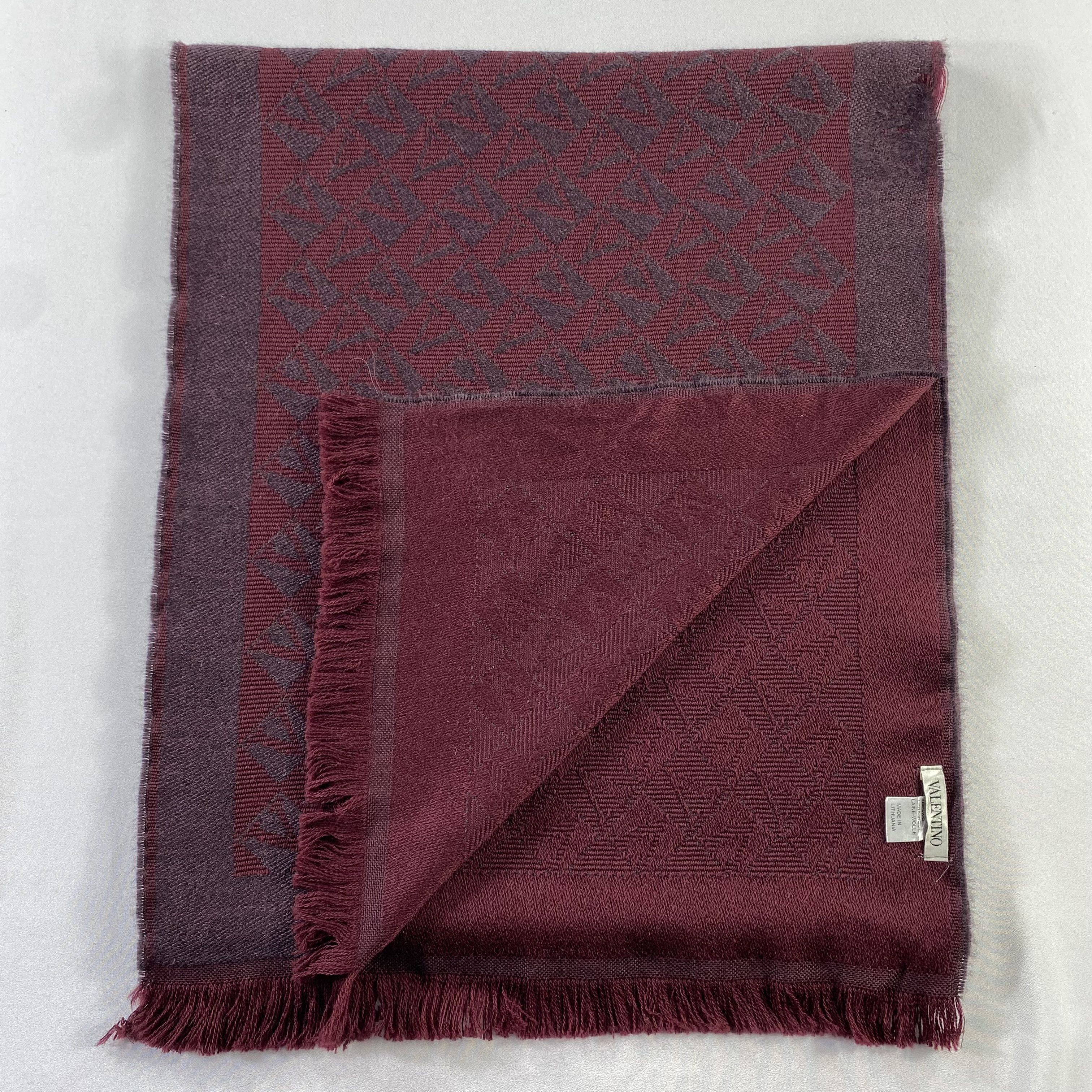 Valentino Valentino Scarf Neck Wrap Wool Muffler Size ONE SIZE - 5 Thumbnail