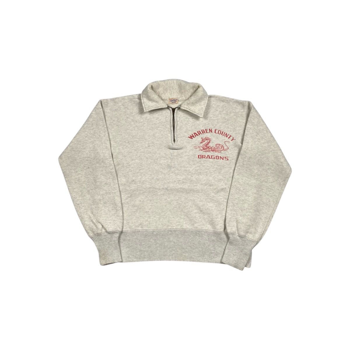 Union LA × Vintage Grail 50s 60s Warren County Dragons Pearl Diver Quarter Zip Size S / US 4 / IT 40 - 1 Thumbnail