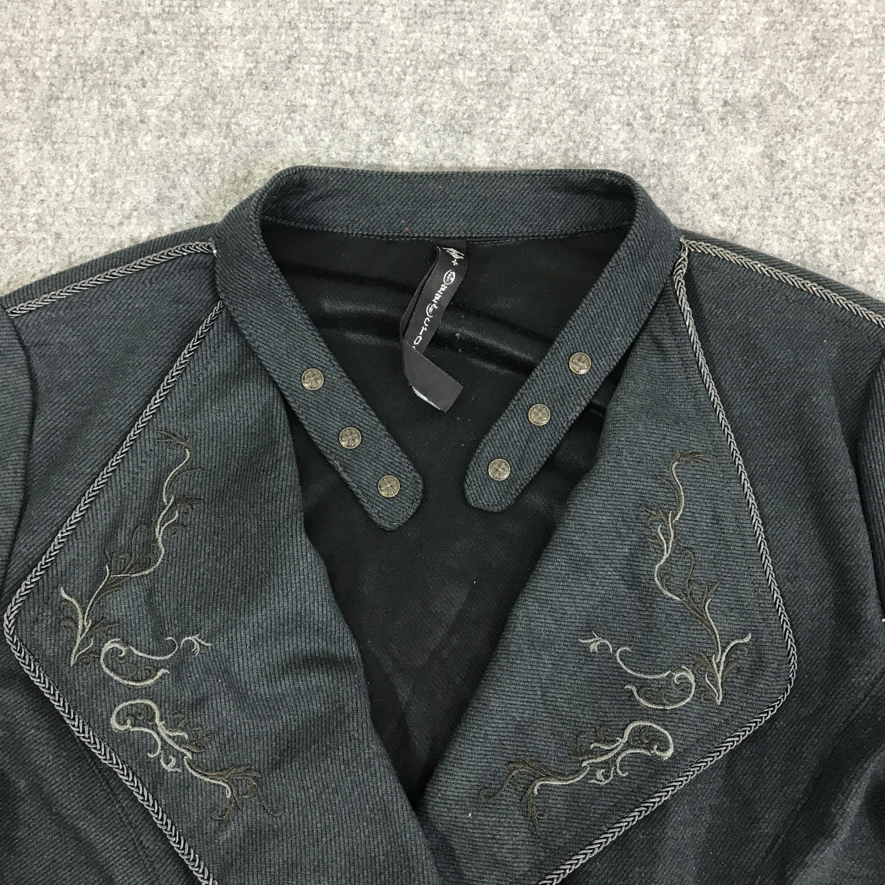 Japanese Brand GOTHIC STYLE OZZ CROZE COAT BLAZER JACKET K78B5 Size US S / EU 44-46 / 1 - 8 Thumbnail