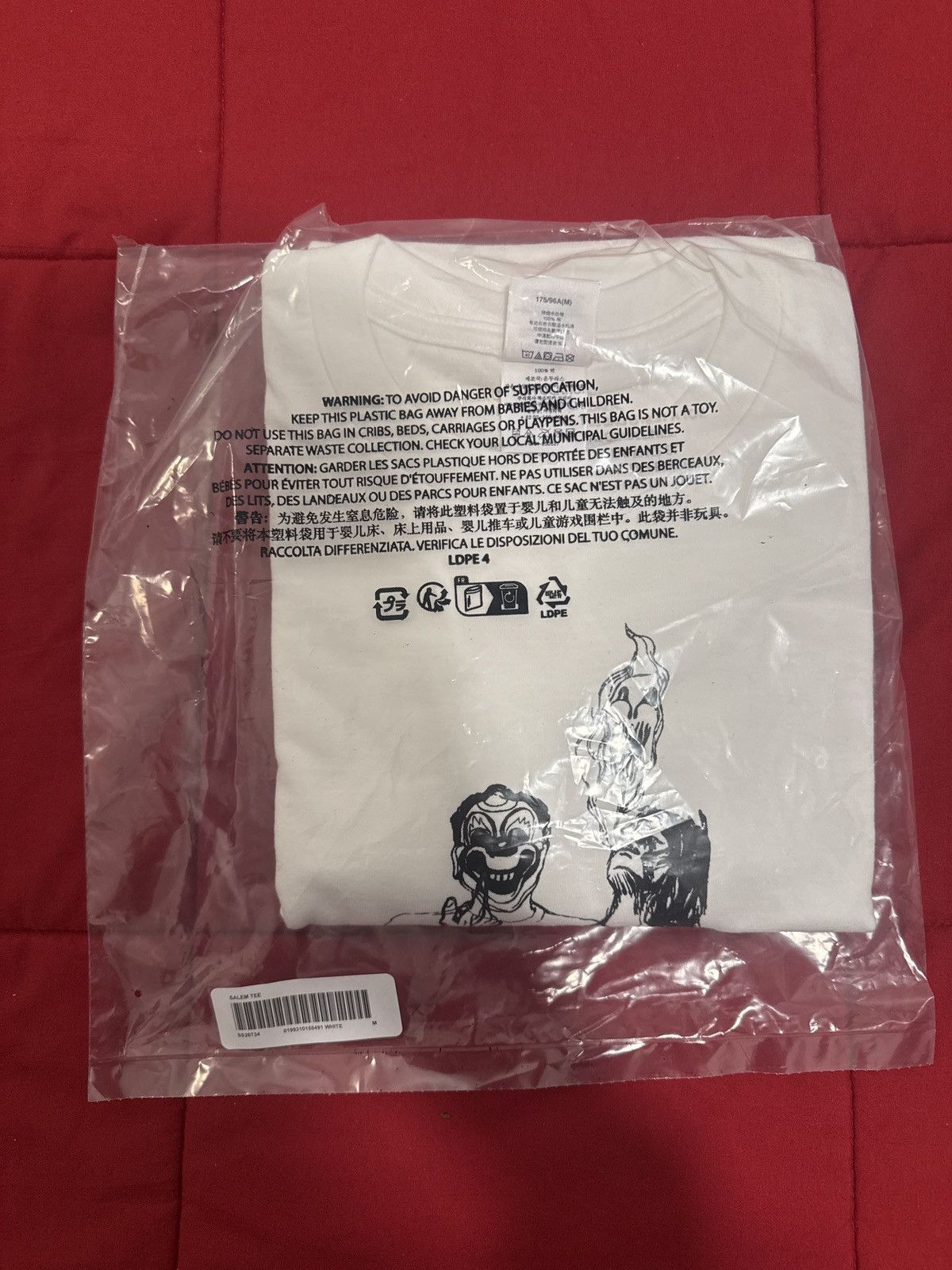 Supreme Supreme/Salem Tee Size US M / EU 48-50 / 2 - 3 Thumbnail