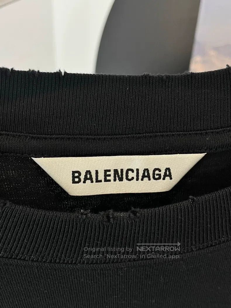 Balenciaga Balenciaga Alphabet print pattern black short sleeve T-shi Size US S / EU 44-46 / 1 - 4 Thumbnail