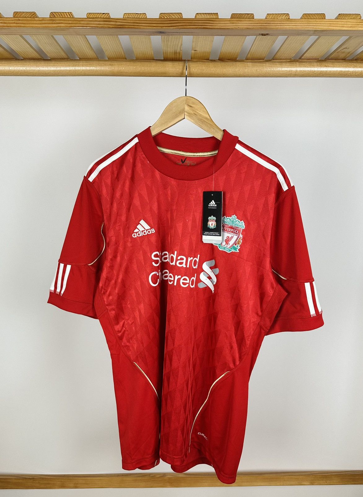 Adidas FC Liverpool Adidas 2011/12 Football Shirt Soccer Jersey Size US L / EU 52-54 / 3 - 1 Thumbnail