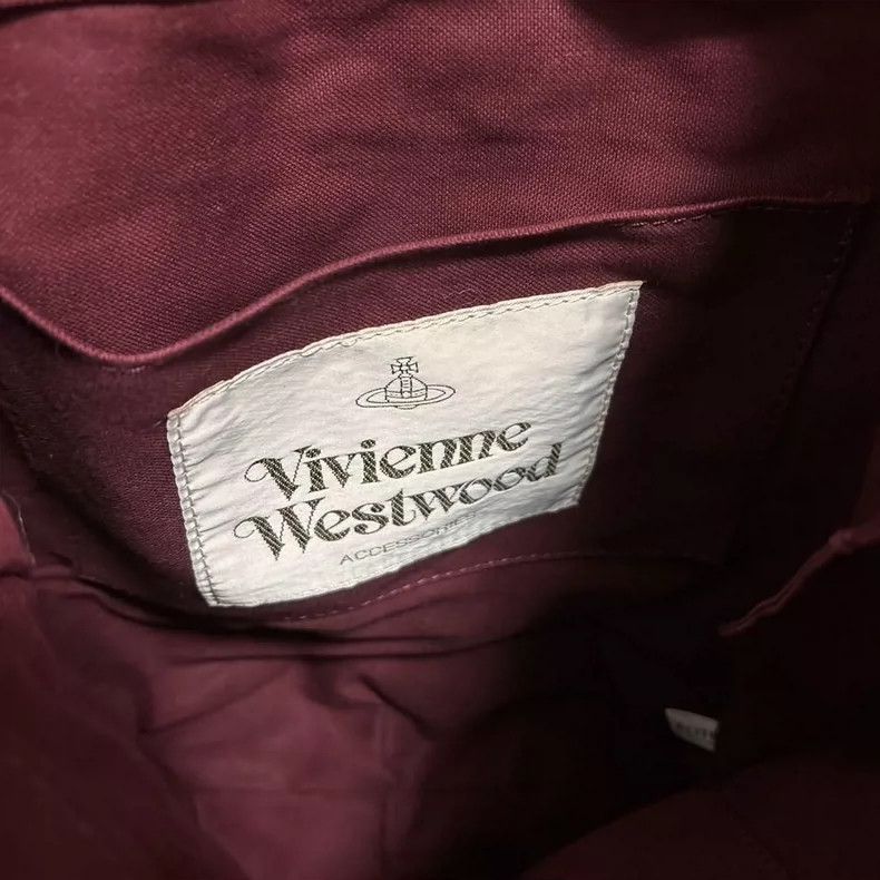 Vivienne Westwood Vivienne Westwood size os Mid-old plush tote bag Size ONE SIZE - 5 Thumbnail