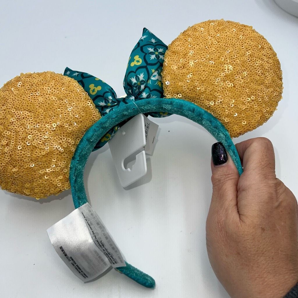 Disney Disney “Salud!” Lemon and Sequin Epcot World Showcase Italy Minnie Ears Size ONE SIZE - 6 Thumbnail