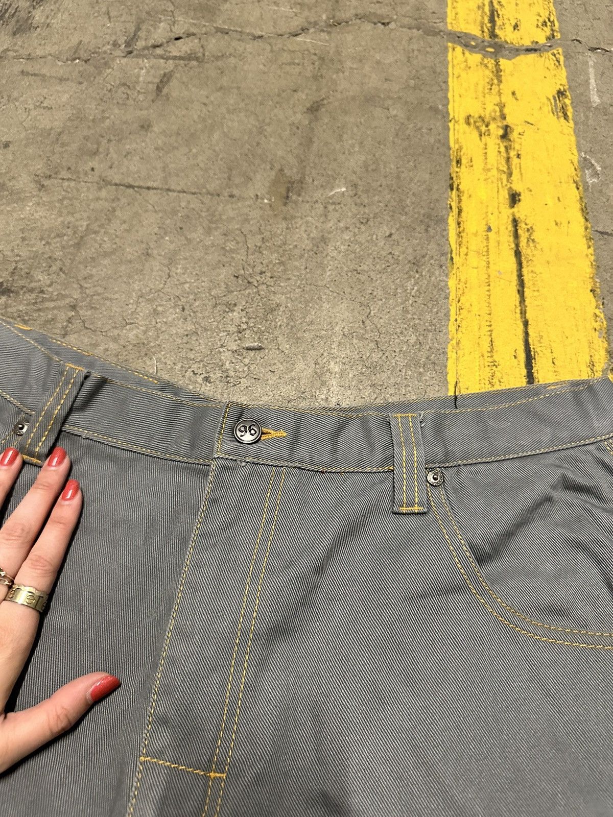 Vintage Y2K baggy cargo shorts Size US 38 / EU 54 - 7 Thumbnail