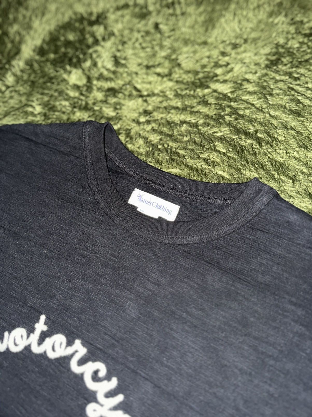 Japanese Brand [L] NamerClothing Motorcycle Slub Single Stitch T-Shirt Size US L / EU 52-54 / 3 - 3 Thumbnail