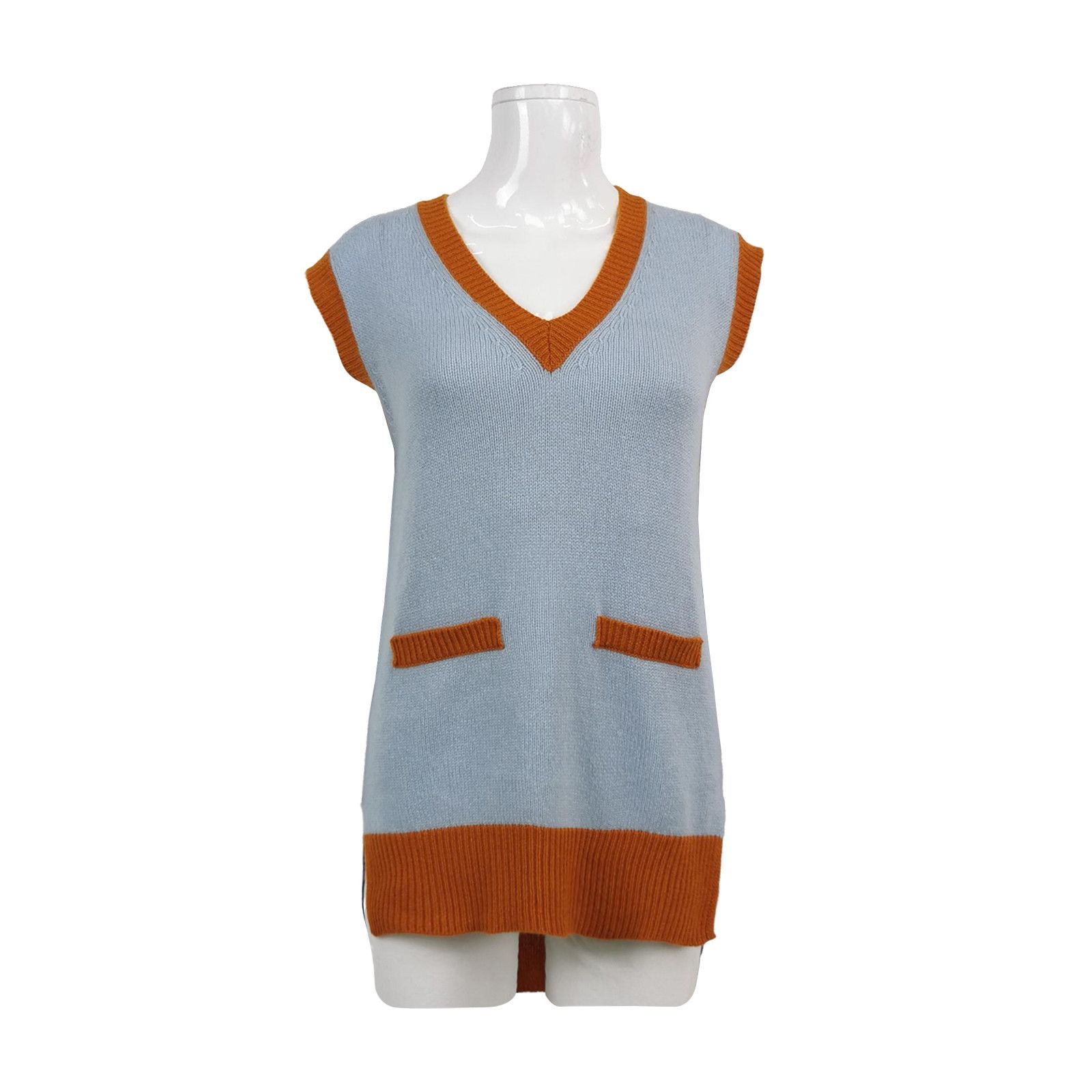 Marni Marni Colorblock Cashmere Tank Top Size 38 Size XS / US 0-2 / IT 36-38 - 1 Thumbnail