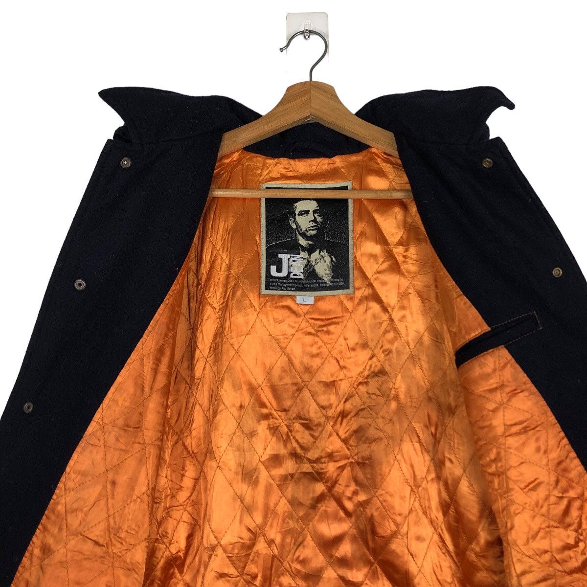 Band Tees 🔥Vintage American Actor James Dean Bomber Jacket Big Logo Size US L / EU 52-54 / 3 - 15 Thumbnail