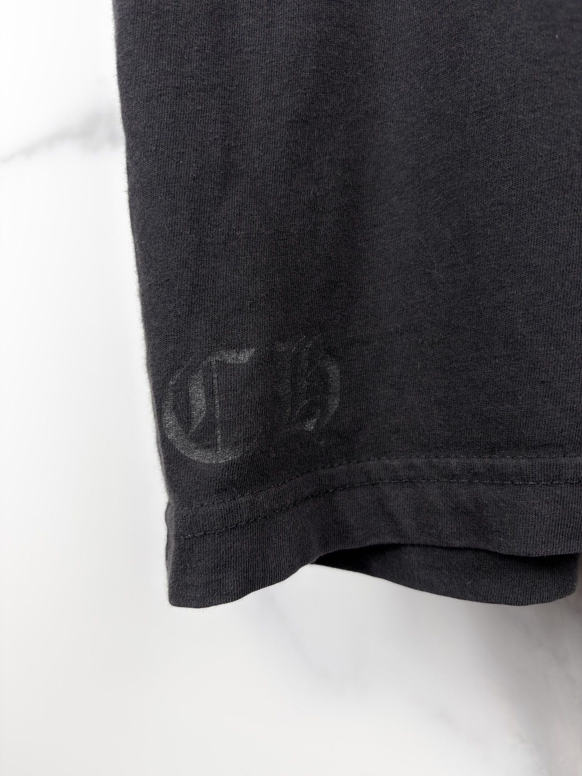 Chrome Hearts Chrome Hearts Vine Dagger Scroll Logo Pocket Tshirt Black Size US M / EU 48-50 / 2 - 6 Thumbnail