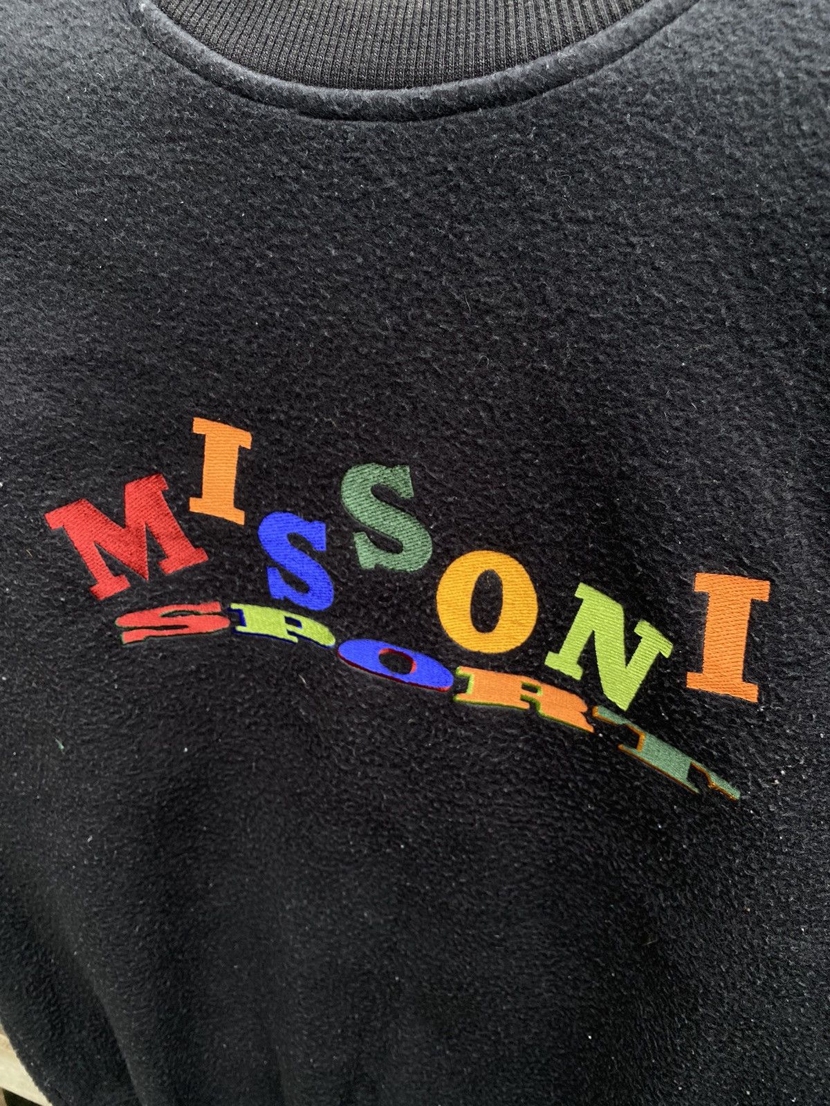 Missoni × Vintage Vintage Missoni Sport Embroidered Logo Sweatshirt Size US M / EU 48-50 / 2 - 4 Thumbnail