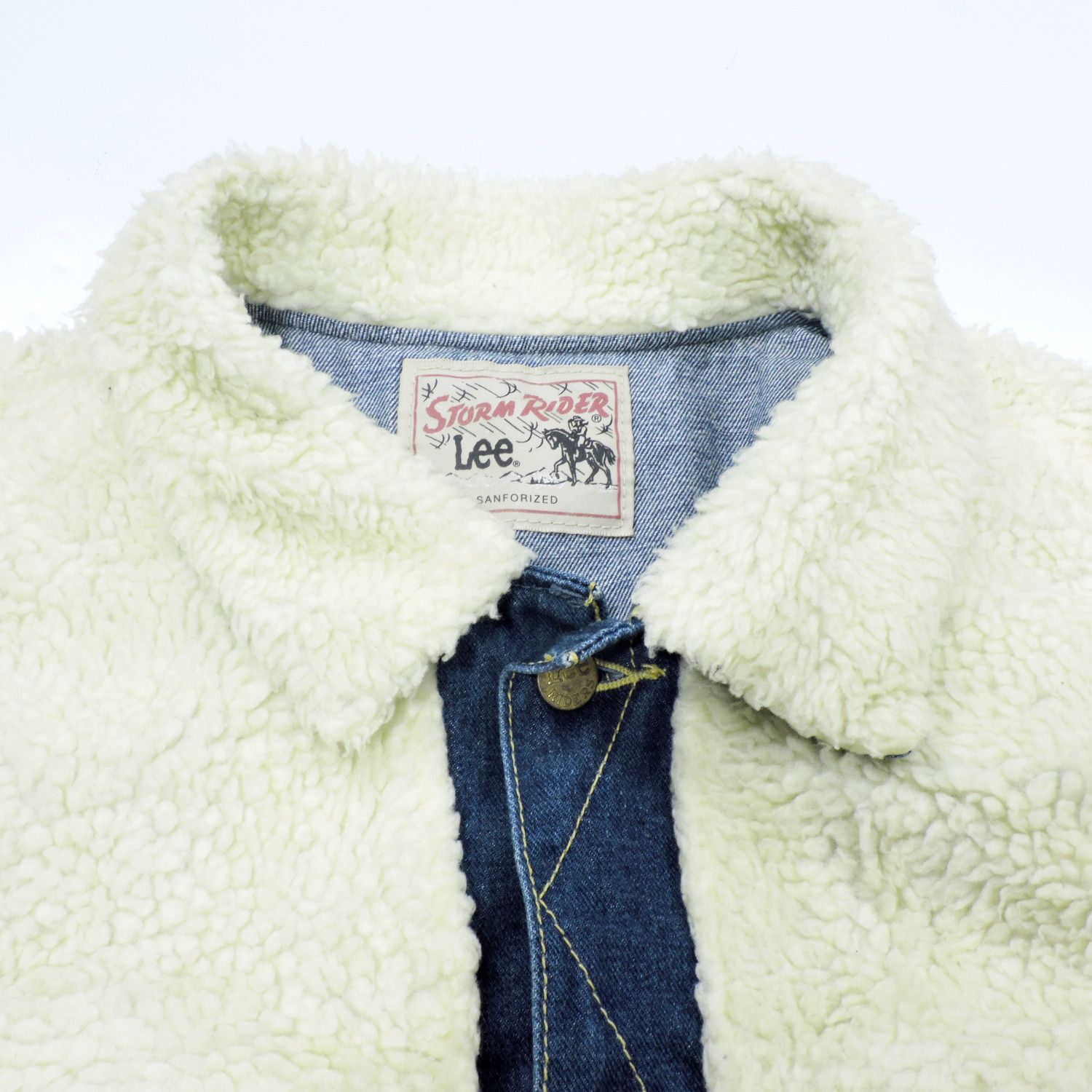 Lee LEE STORM RIDER SANFORIZED FUZZY SHERPA DENIM JACKET Size US XL / EU 56 / 4 - 9 Thumbnail