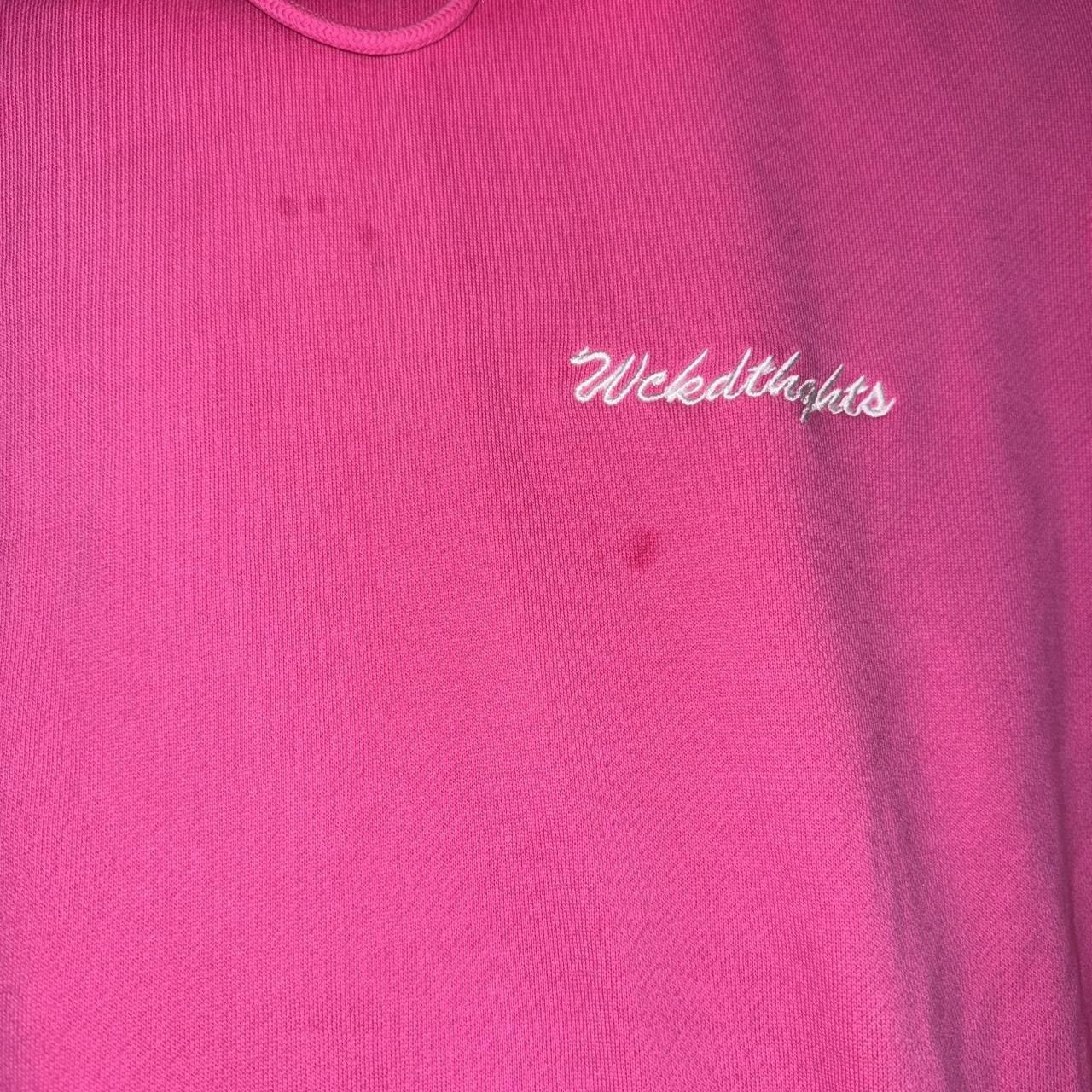 wckdthghts Wcked Thghts ‘Klux Busters’ Pink Hoodie Size US S / EU 44-46 / 1 - 3 Thumbnail