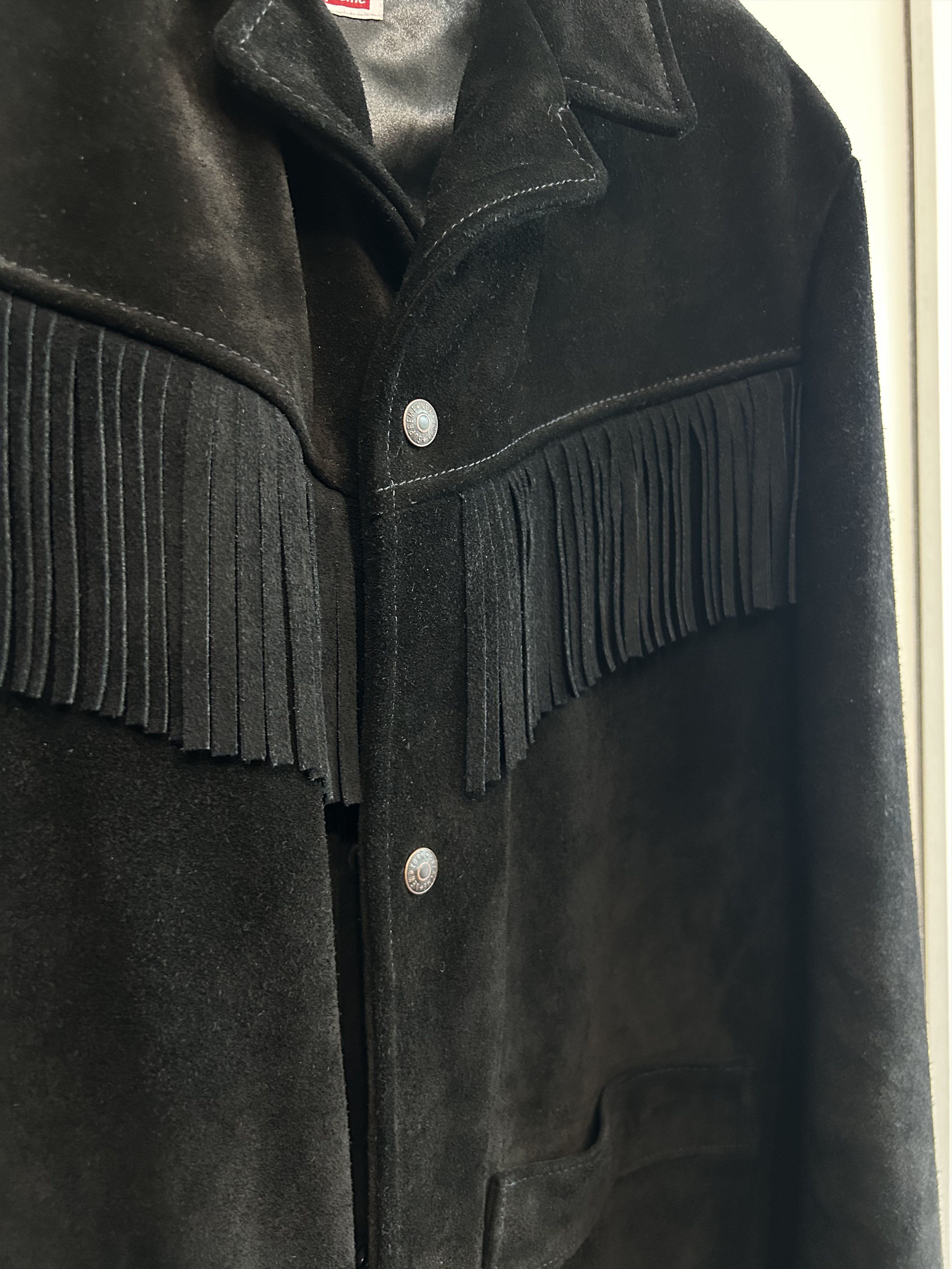 Supreme SUPREME x SCHOTT Western Fringe Suede Jacket Size US L / EU 52-54 / 3 - 7 Thumbnail
