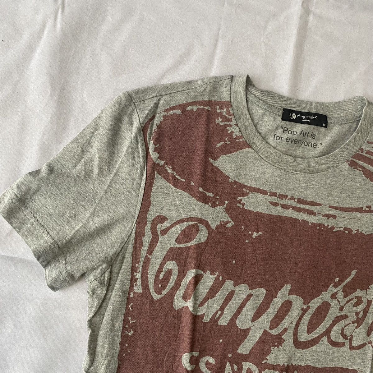 Japanese Brand Iconic Pop Culture Campbell’s Soup Cans by Andy Warhol Tees Size US M / EU 48-50 / 2 - 2 Thumbnail