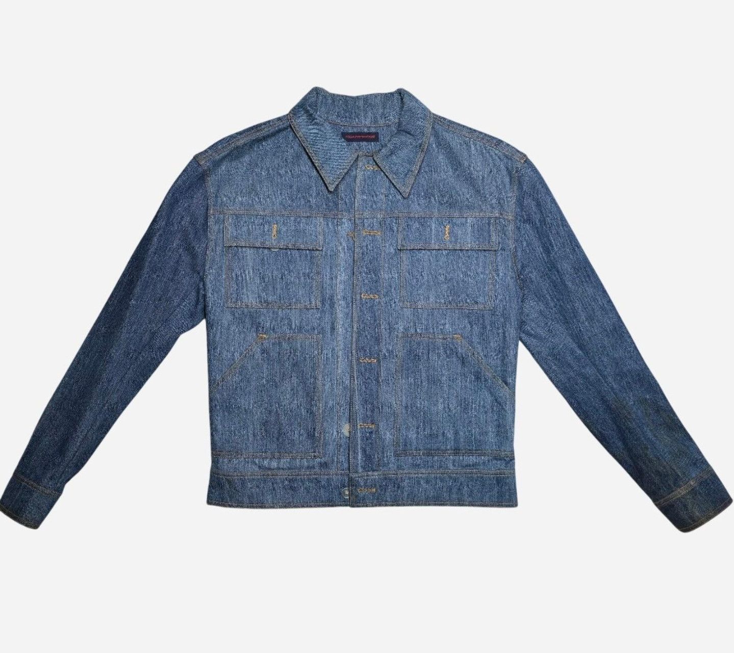Gosha Rubchinskiy Gosha Rubchinskiy patchwork Denim Jacket Size US M / EU 48-50 / 2 - 2 Thumbnail