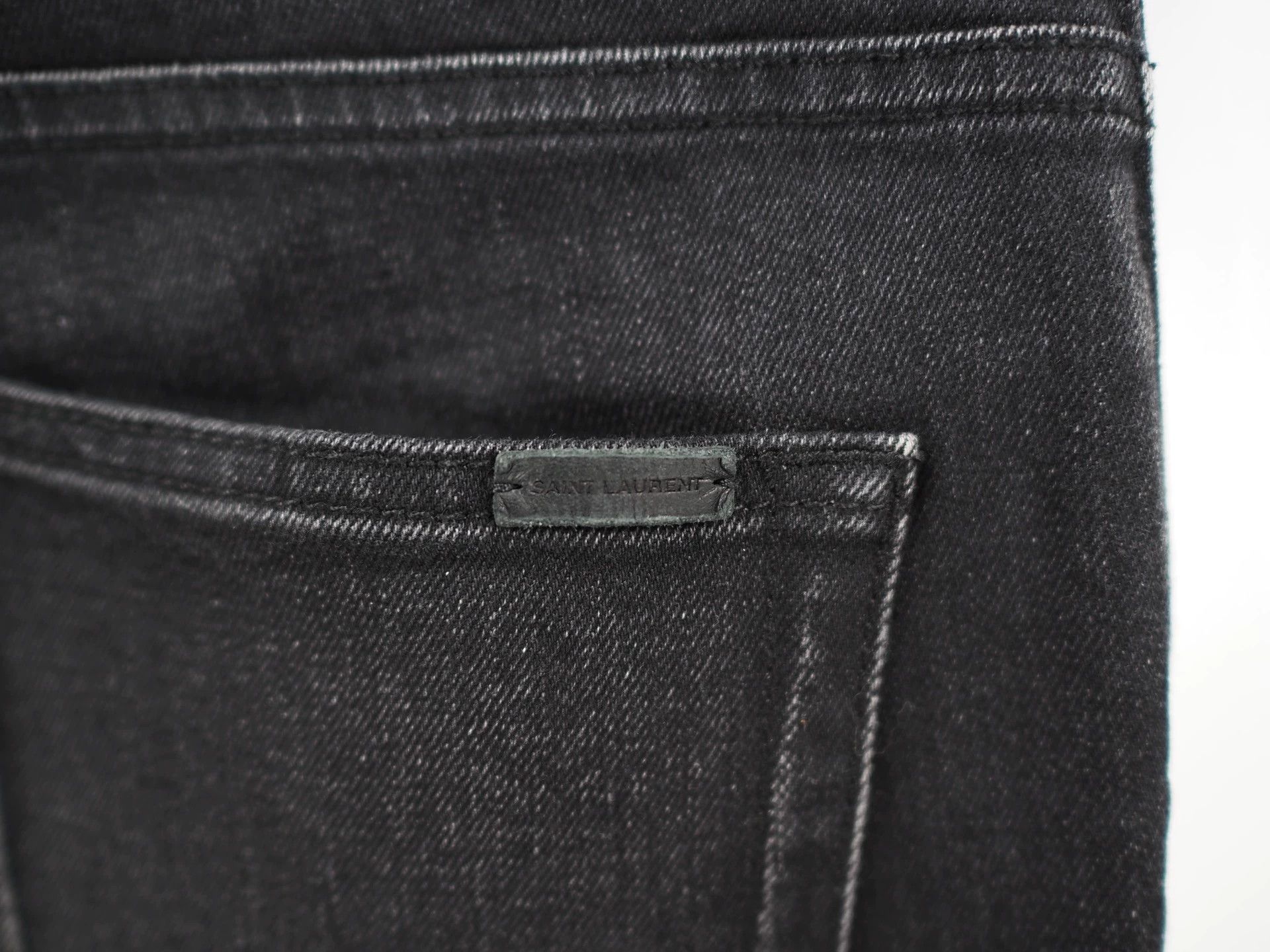 Saint Laurent Paris SS20 SLP Black Jeans W29 Size 29" - 6 Thumbnail