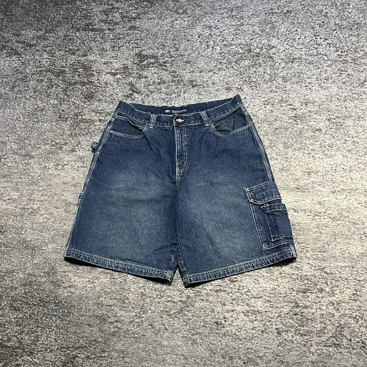 Vintage Vintage Y2K Faded Glory Jorts Baggy Skater Carpenter Shorts Size US 36 / EU 52 - 2 Thumbnail