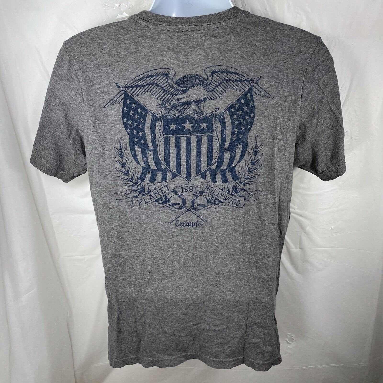 Planet Hollywood Planet Hollywood Orlando 1991 Patriotic Eagle Medium T-Shirt Size US M / EU 48-50 / 2 - 6 Thumbnail