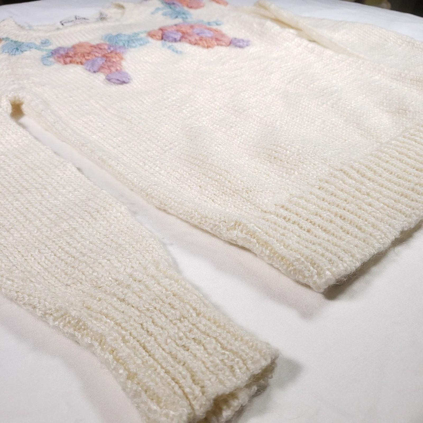 Vintage Vintage 70s Rochelle California Womens Knitted Sweater 3D Size M / US 6-8 / IT 42-44 - 3 Thumbnail