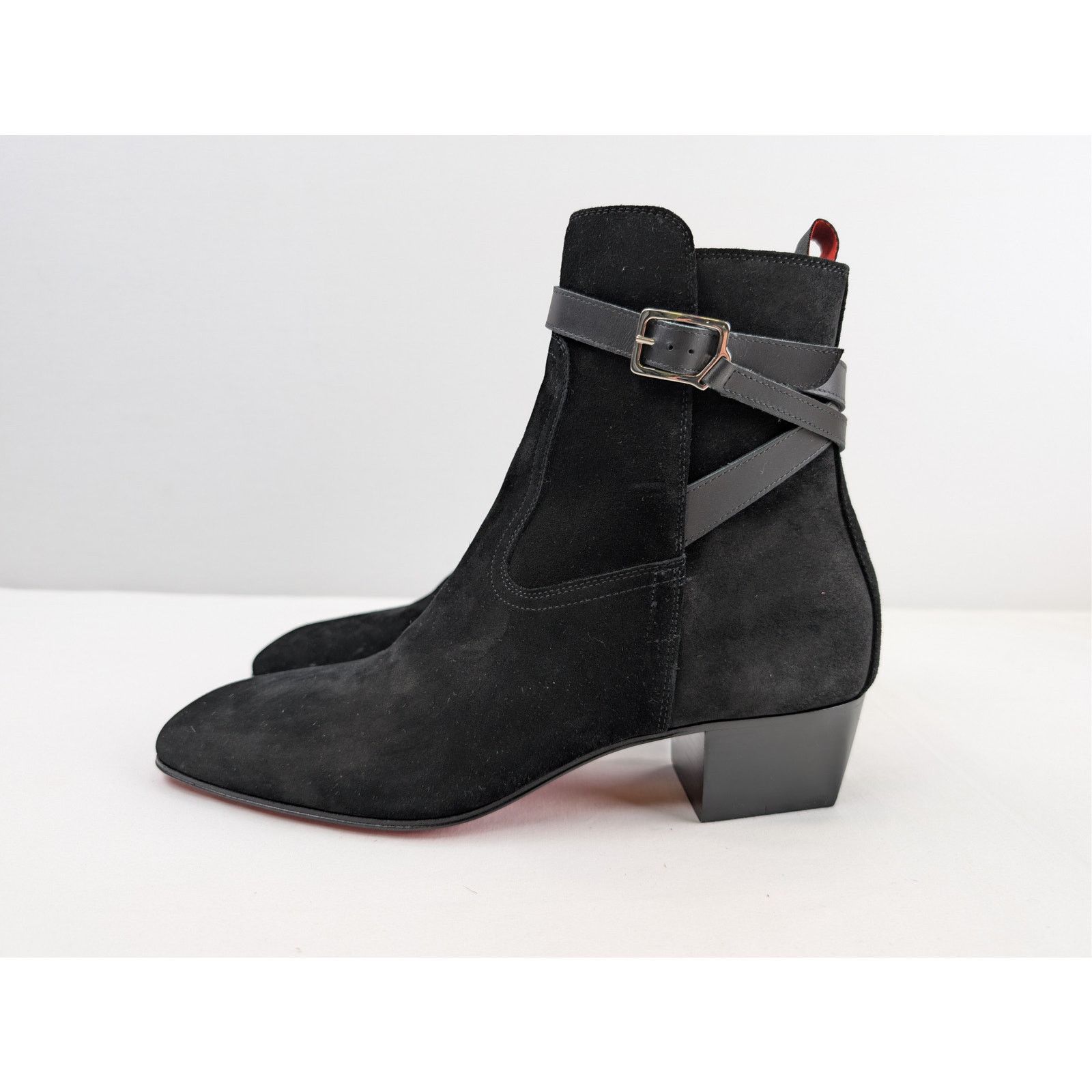 Christian Louboutin o1rshd1 Rosalio Jodhpur 40 Boots in Black 43 Size US 10 / EU 43 - 11 Thumbnail