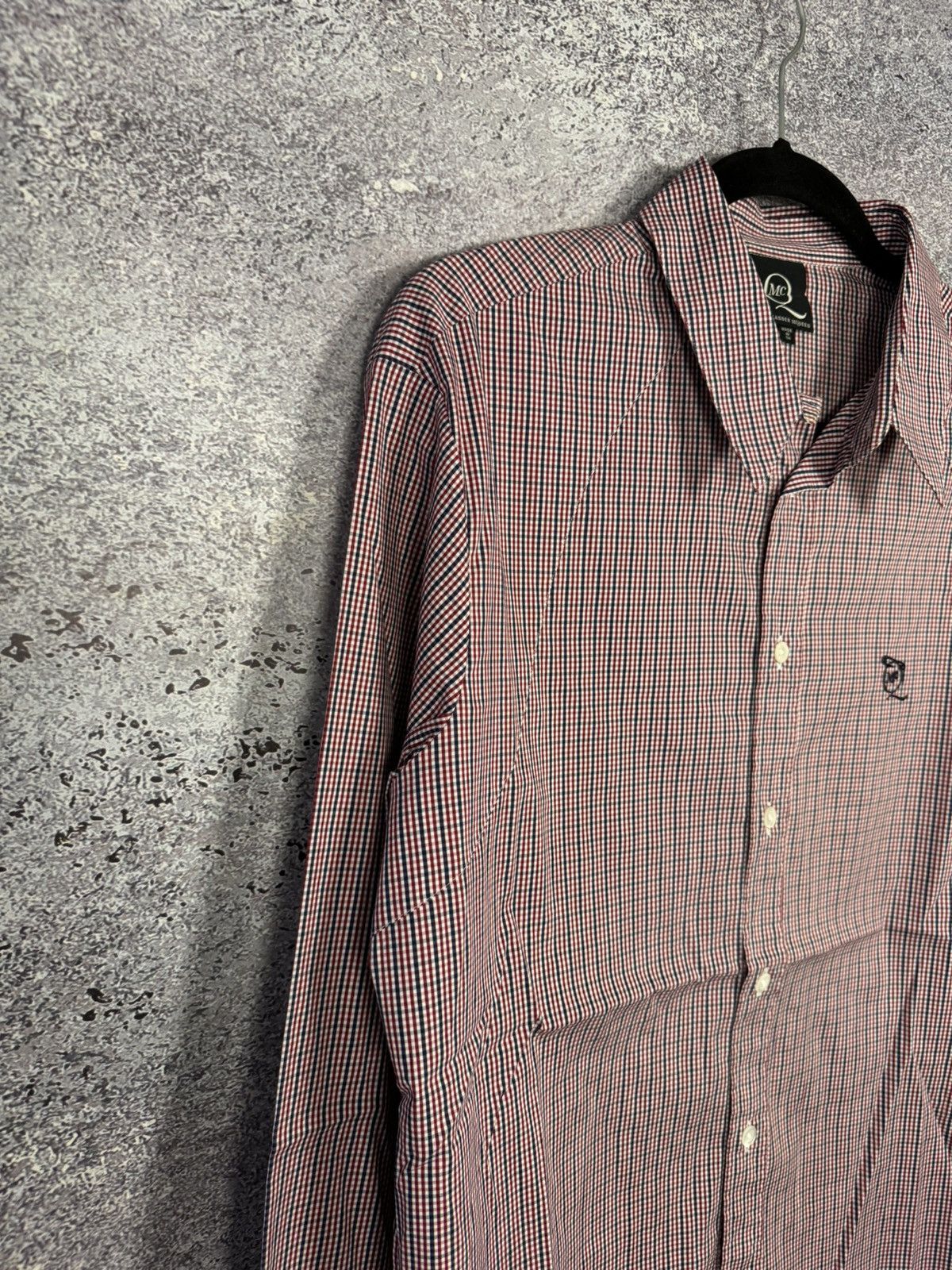 Alexander McQueen × McQ Alexander McQueen × Vintage Vintage 2008 McQ Alexander McQueen Check shirt y2k oldmoney Size US L / EU 52-54 / 3 - 5 Thumbnail