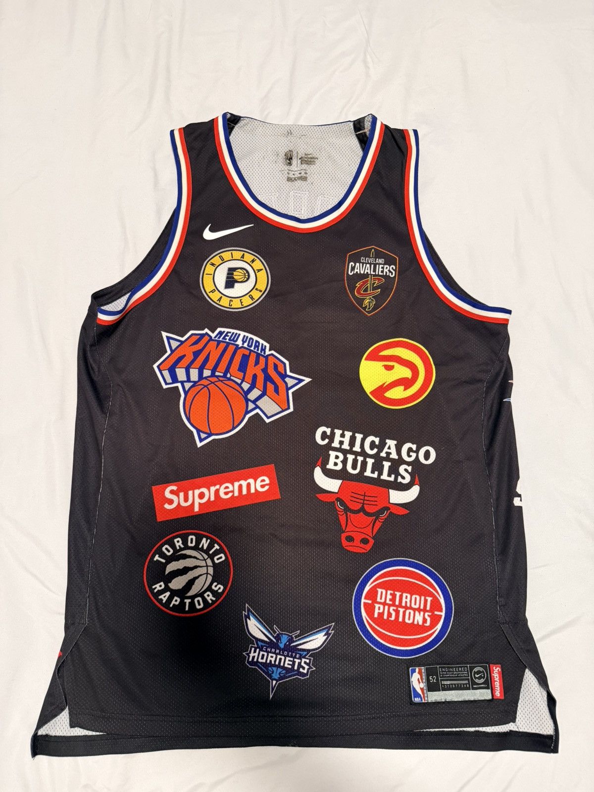 NBA × Nike × Supreme Supreme Nike NBA Teams Jersey XL Size US XL / EU 56 / 4 - 3 Thumbnail