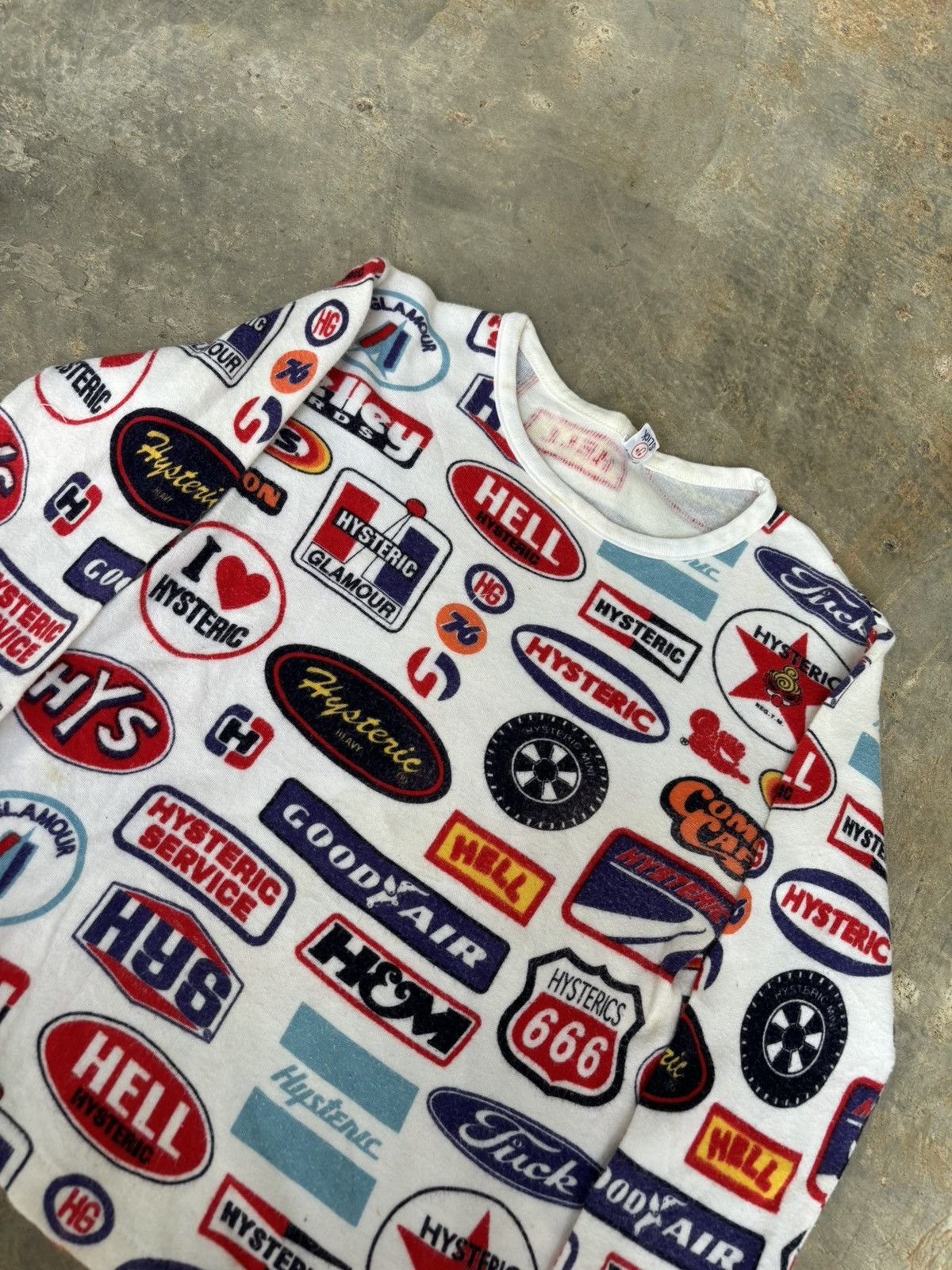 Hysteric Glamour Hysteric Glamour Slick Full Logo Crop top Women's Size XS / US 0-2 / IT 36-38 - 3 Thumbnail