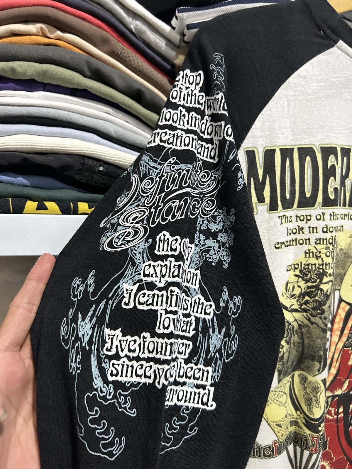 Japanese Brand Vintage Japanese Bullet noise “Modern Harmony” Size US XXL / EU 58 / 5 - 3 Thumbnail