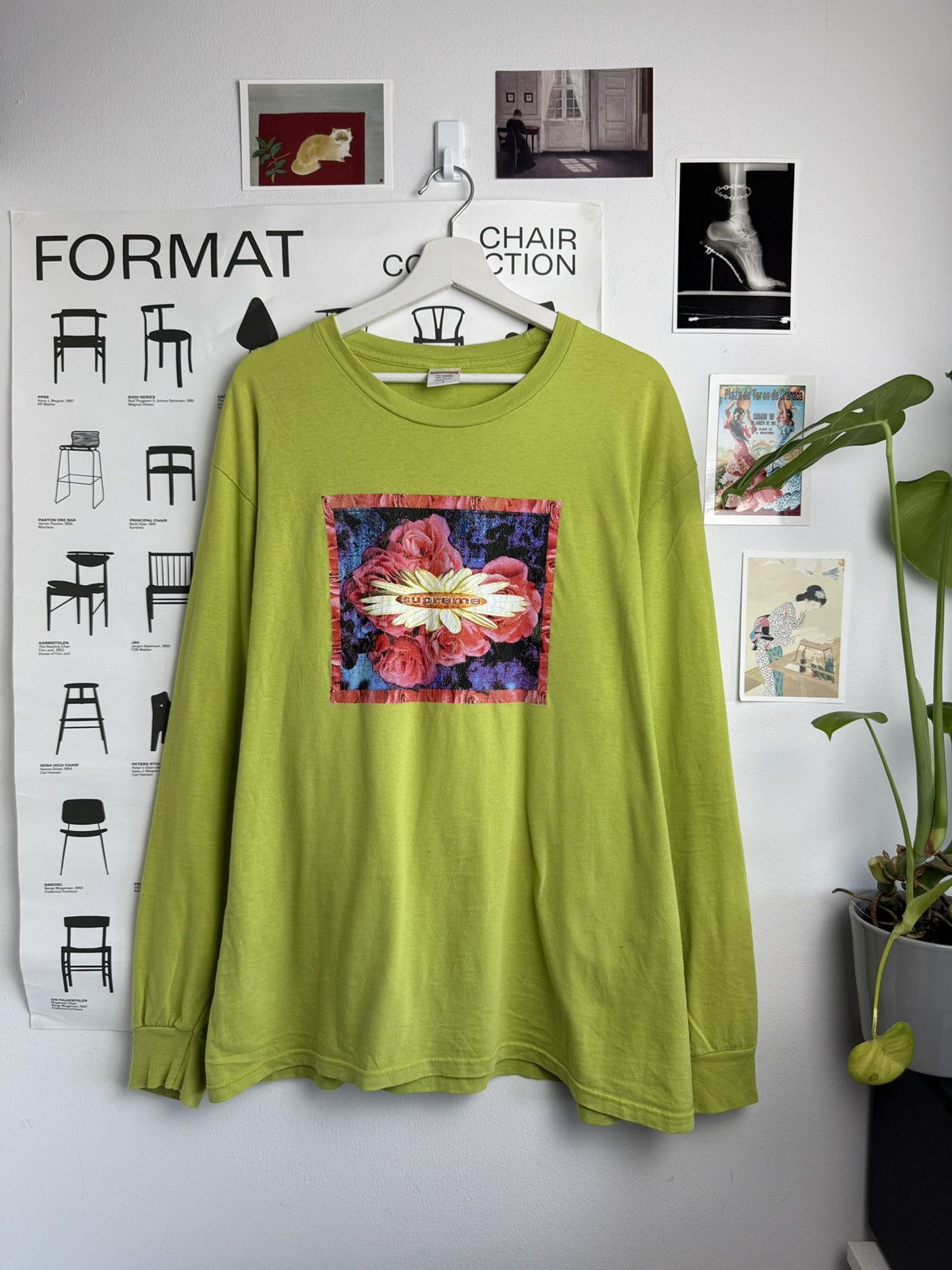 Supreme bloom longsleeve t-shirt L designer streetwear skate
