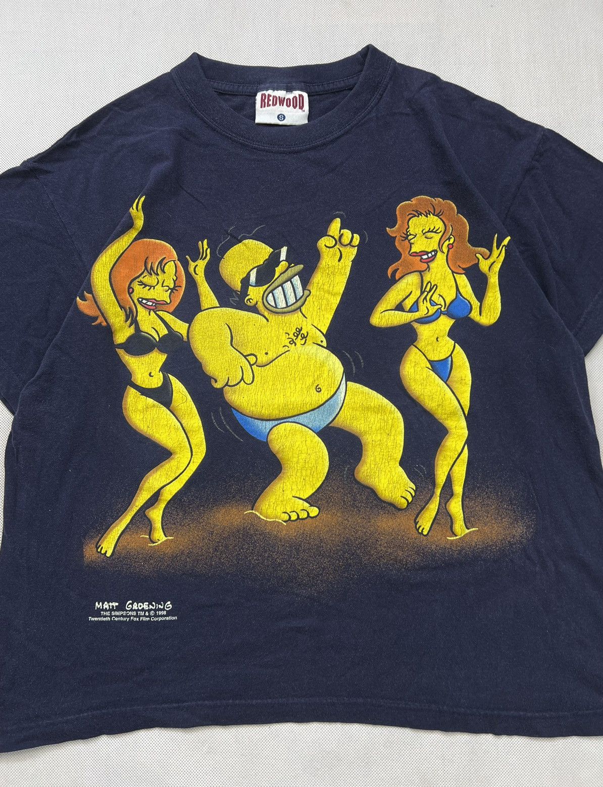 The Simpsons × Vintage Tshirt The Simpsons 1998 Vintage Biniki Summer Size US S / EU 44-46 / 1 - 2 Thumbnail