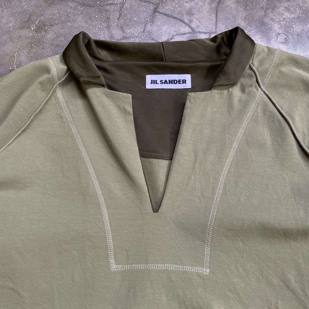 Jil Sander Jil Sander Green Sage Blueses Long Sleeve Womens Size M / US 6-8 / IT 42-44 - 5 Thumbnail