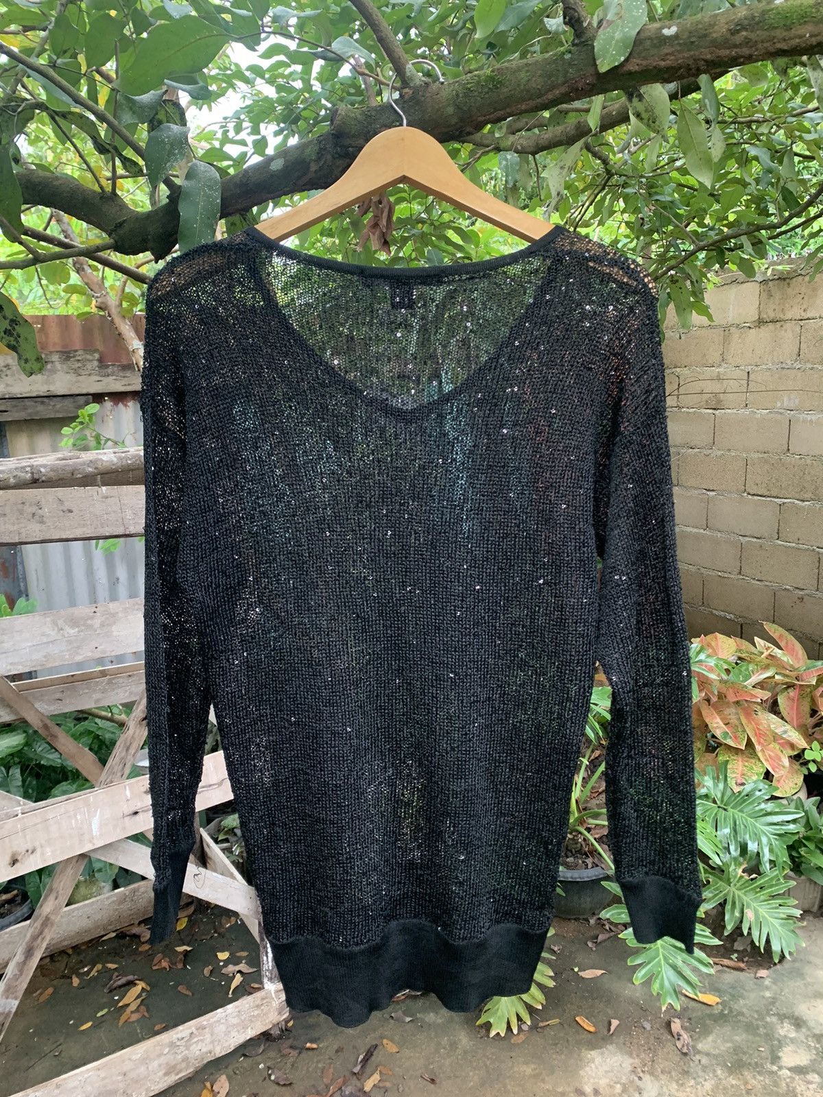 Other 💸BINDINGOFFER💸Japanese Knitted Meshtop glitter isseymiyake Size US M / EU 48-50 / 2 - 2 Thumbnail