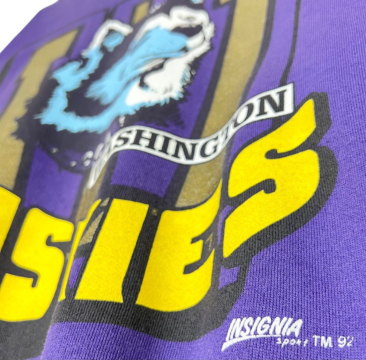 Vintage Vintage 1992 Washington Huskies University Sweatshirt Size US L / EU 52-54 / 3 - 7 Thumbnail