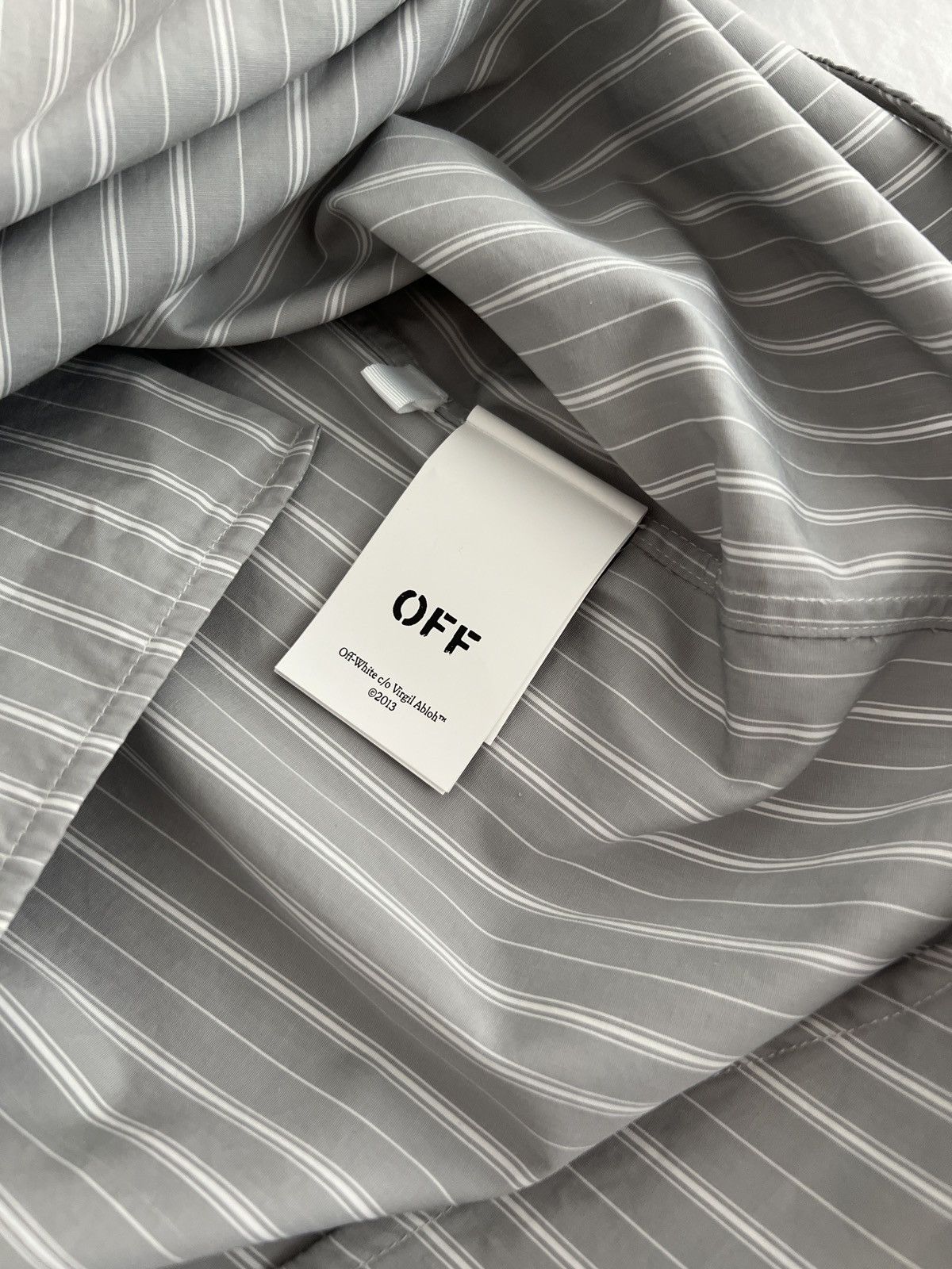 Off-White Striped Shirt Size US S / EU 44-46 / 1 - 9 Thumbnail