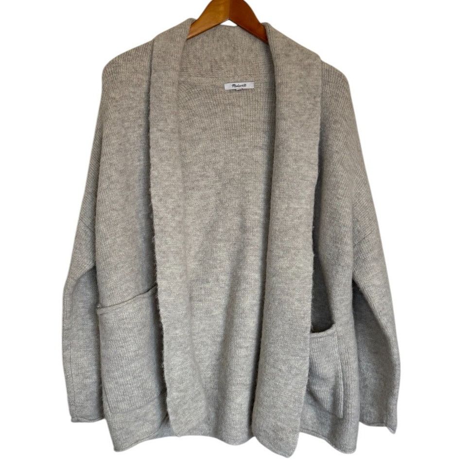 Madewell Madewell Cardigan Women Small Beige Wool Alpaca Blend Preppy Size S / US 4 / IT 40 - 1 Thumbnail