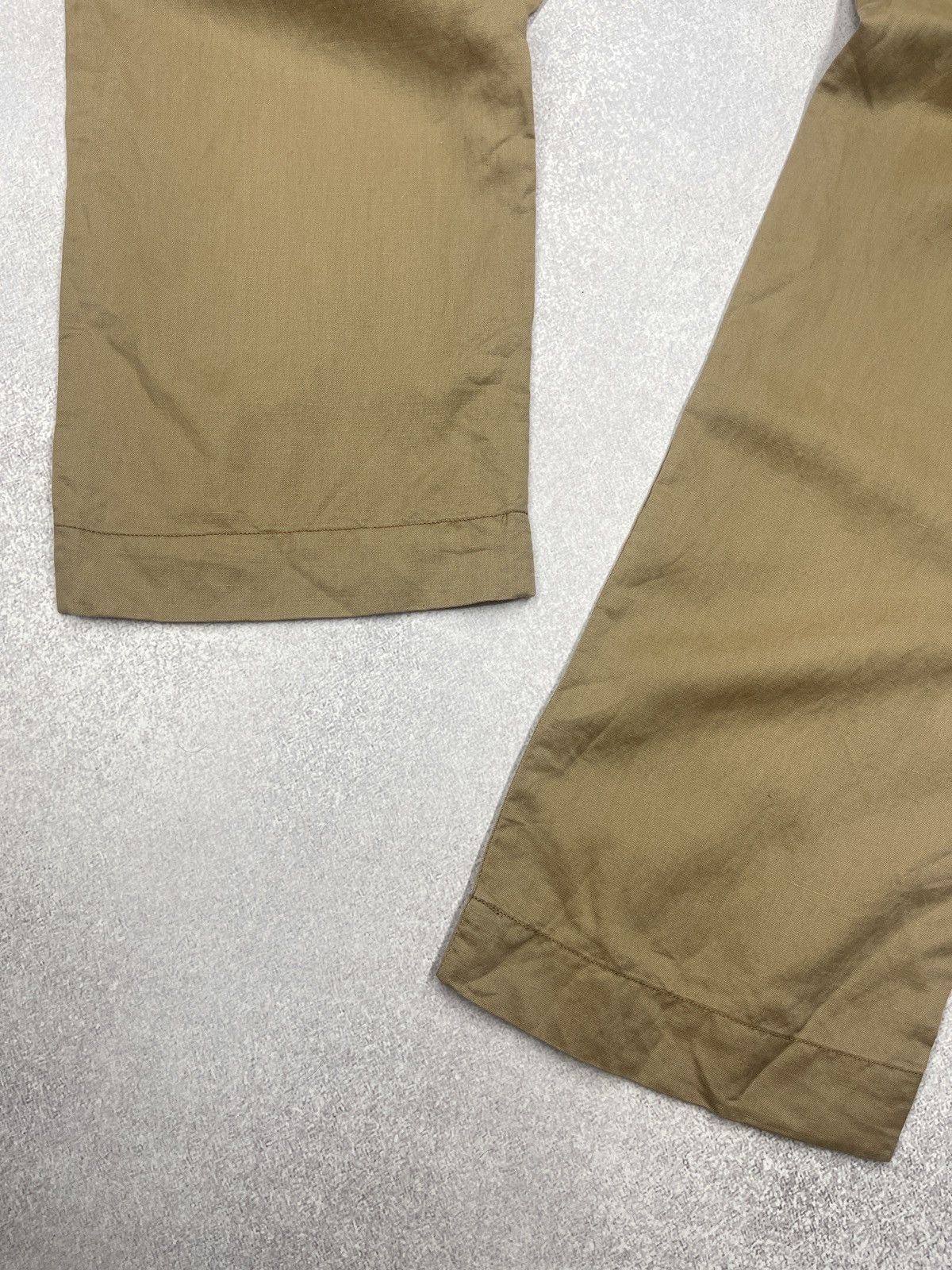 Polo Ralph Lauren Mens Polo Ralph Lauren Linen Pants Beige Size US 31 - 8 Thumbnail