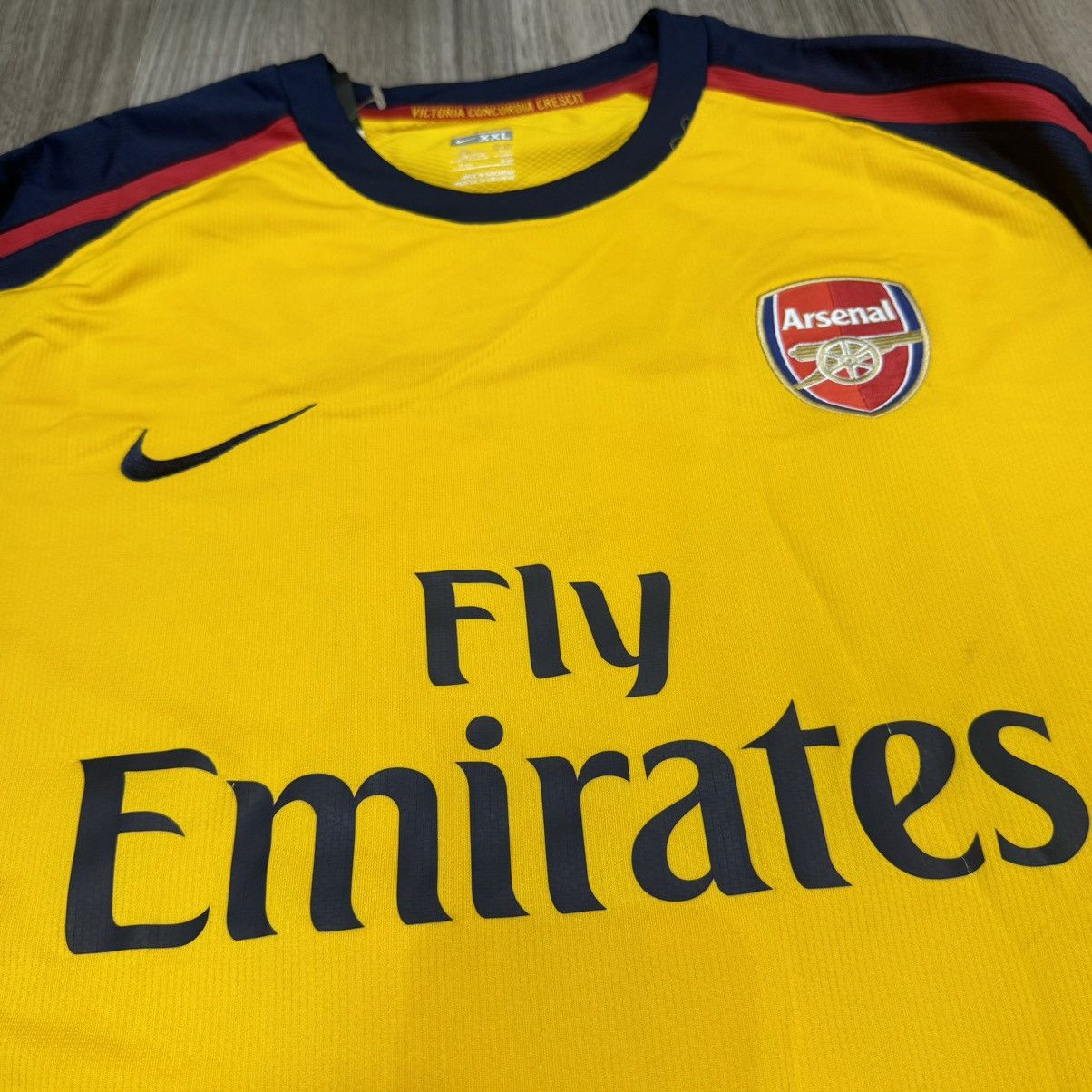 Nike Arsenal 08/09 away shirt #11 V.Persie Size US XXL / EU 58 / 5 - 3 Thumbnail