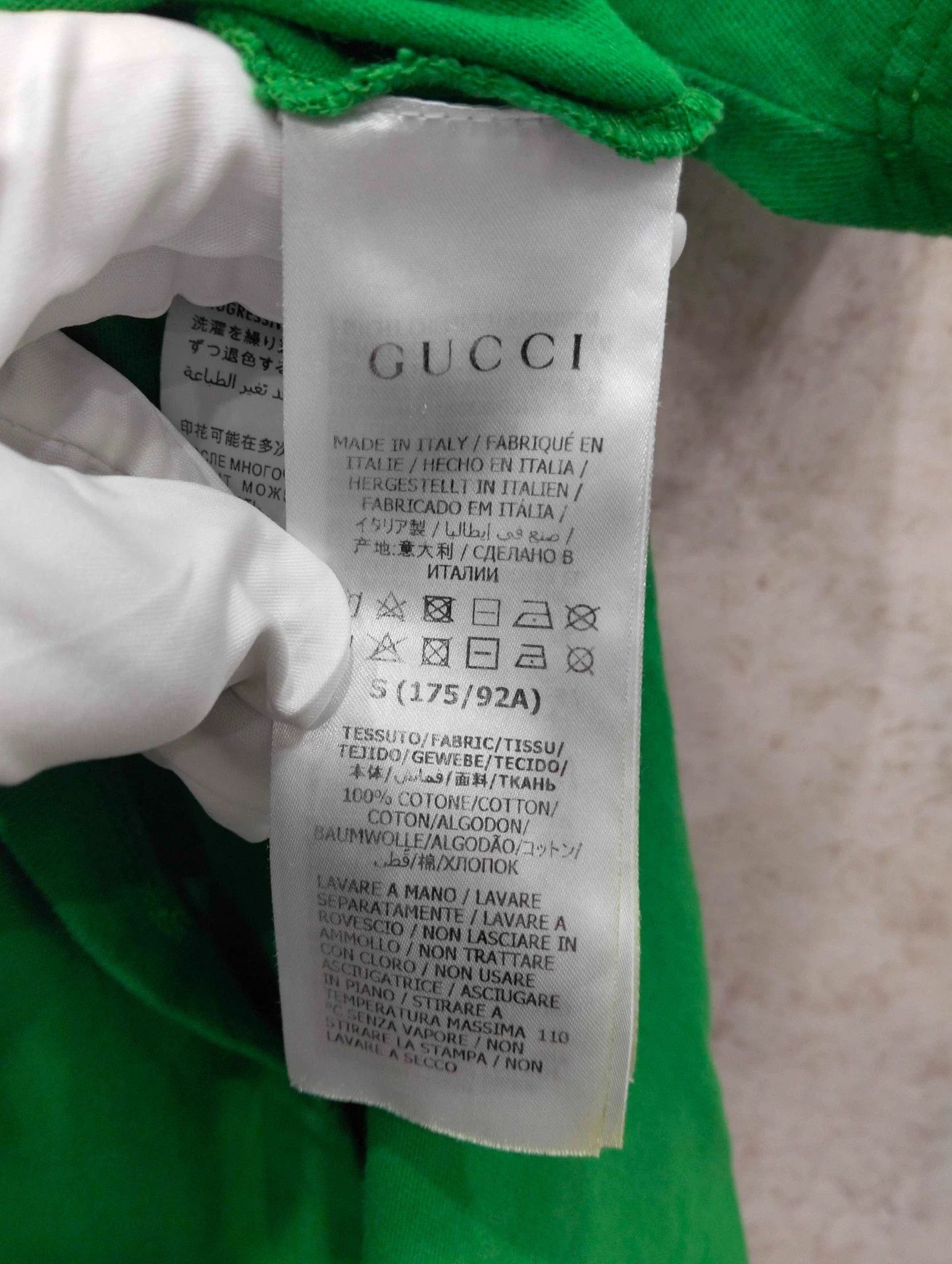 Gucci Gucci Green 1921 Print Short Sleeve T-Shirt S Size US S / EU 44-46 / 1 - 4 Thumbnail