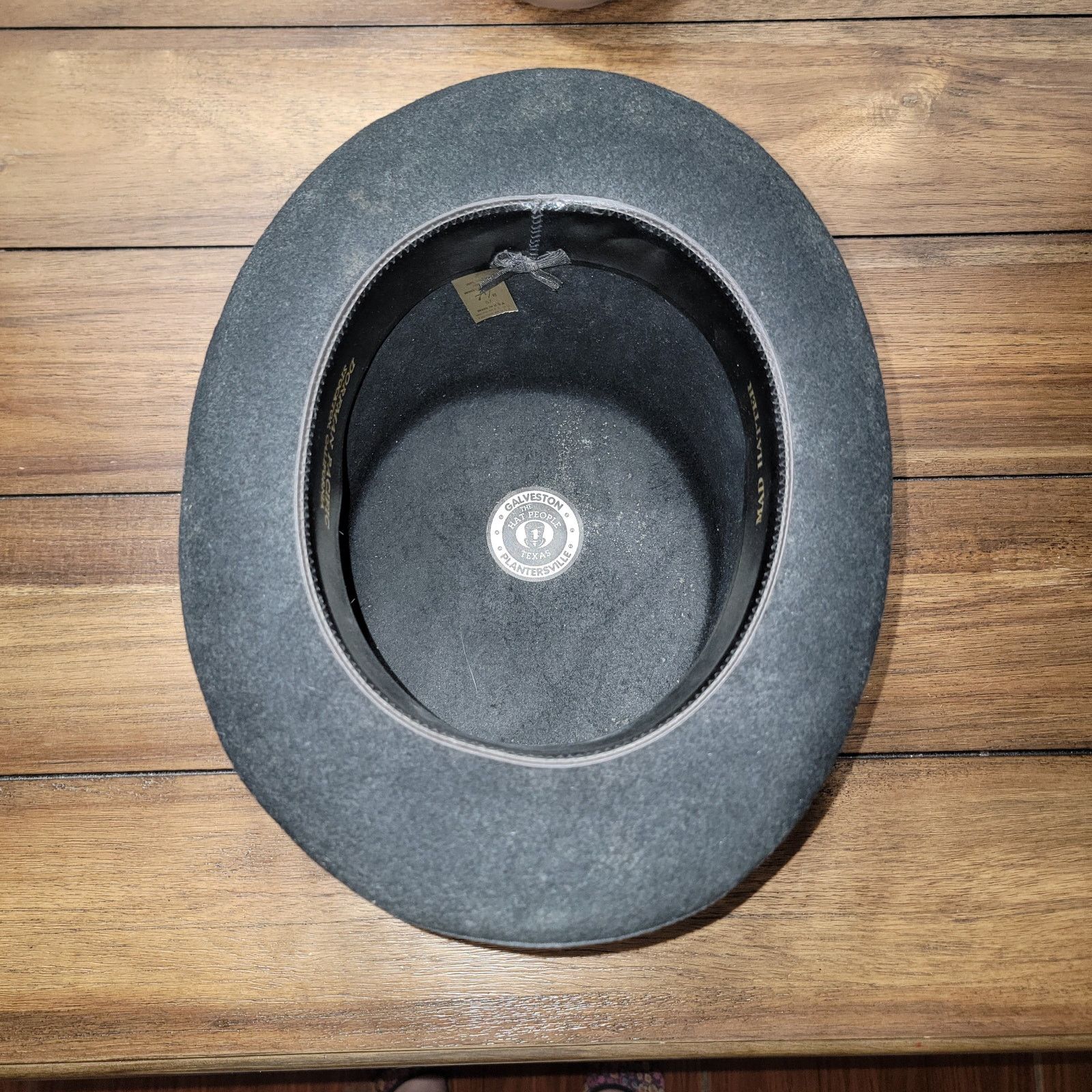 Other 100% Wool Top Hat The Mad Hatter Hat People - Size 7 1/8 57 Size ONE SIZE - 6 Thumbnail